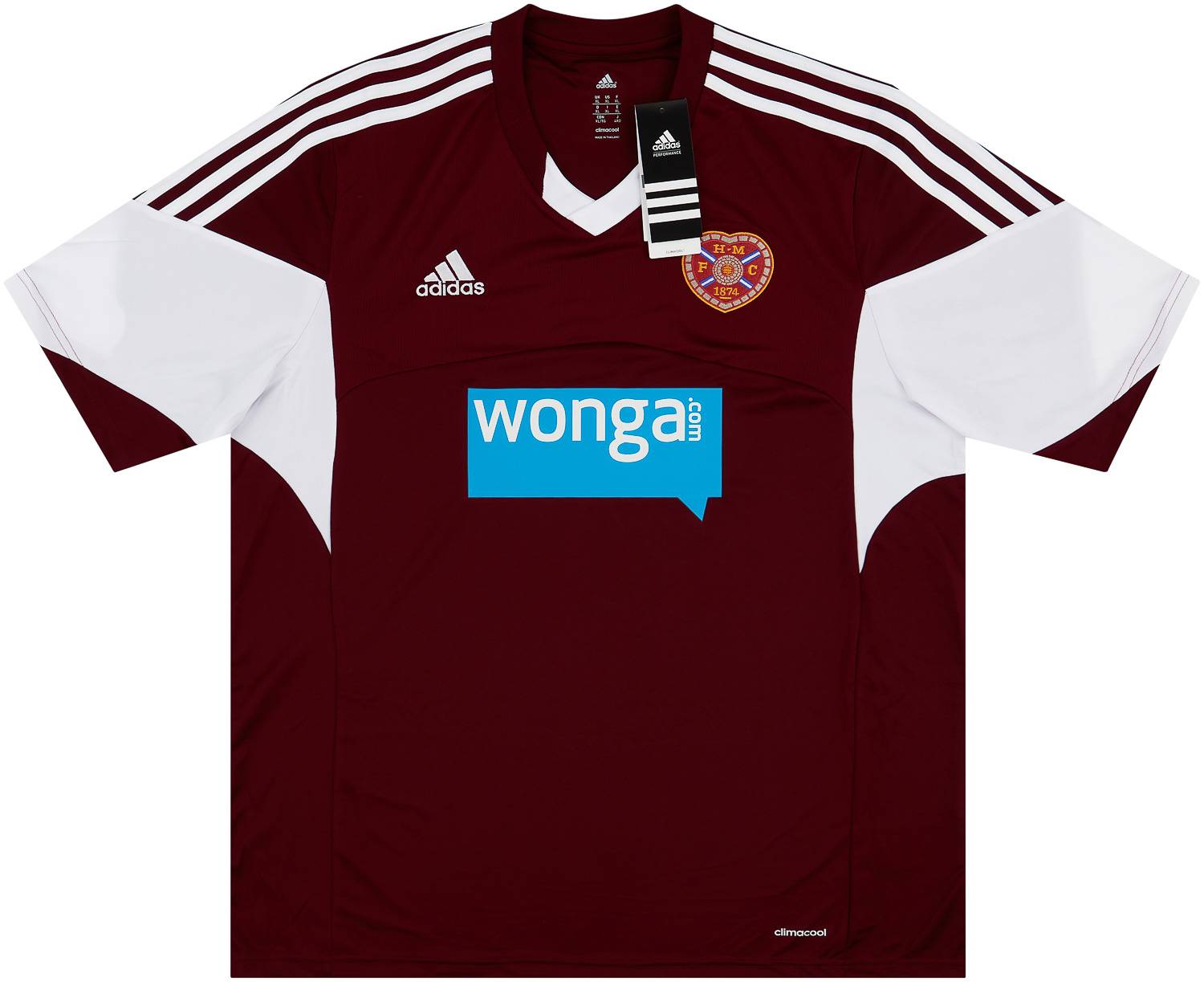 2013-14 Hearts Home Shirt XL