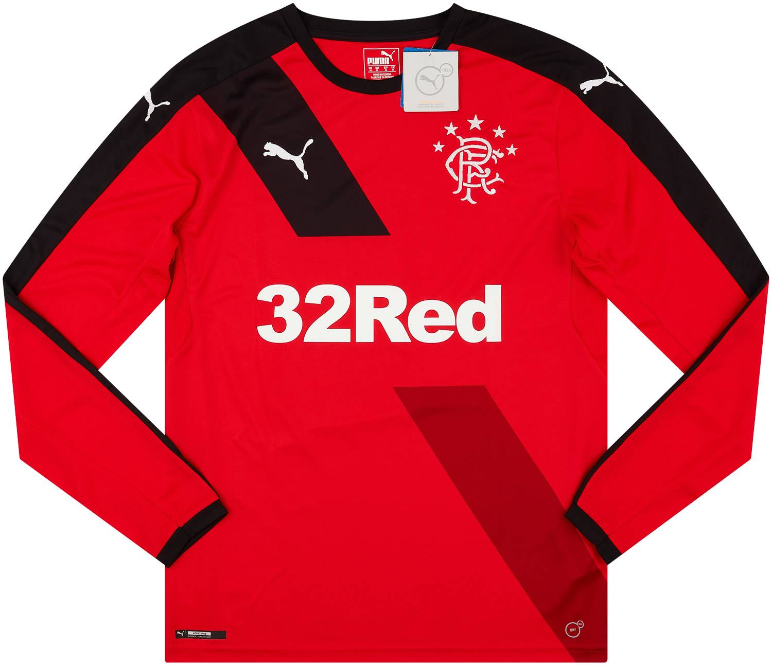 2015-16 Rangers Away L/S Shirt M