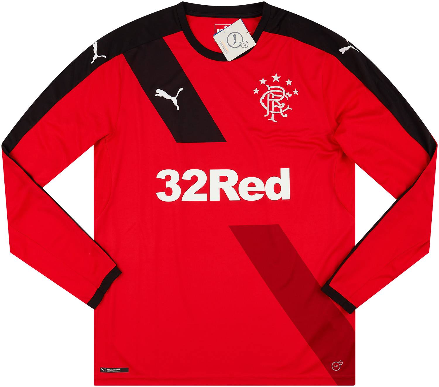 2015-16 Rangers Away L/S Shirt L