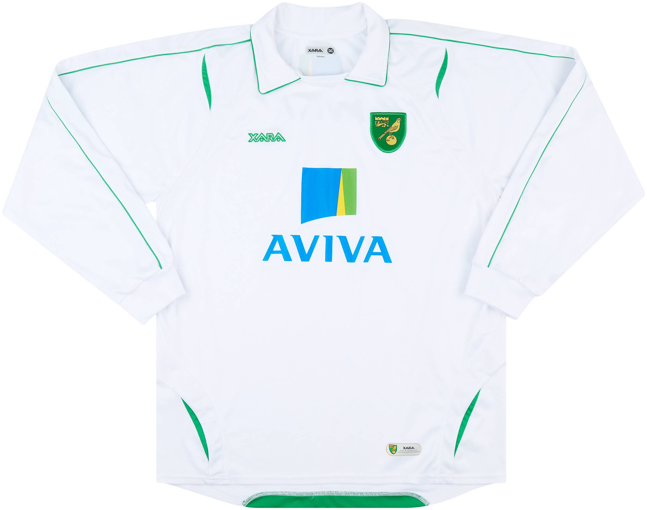 2009-11 Norwich Away L/S Shirt - 8/10 - (XL)