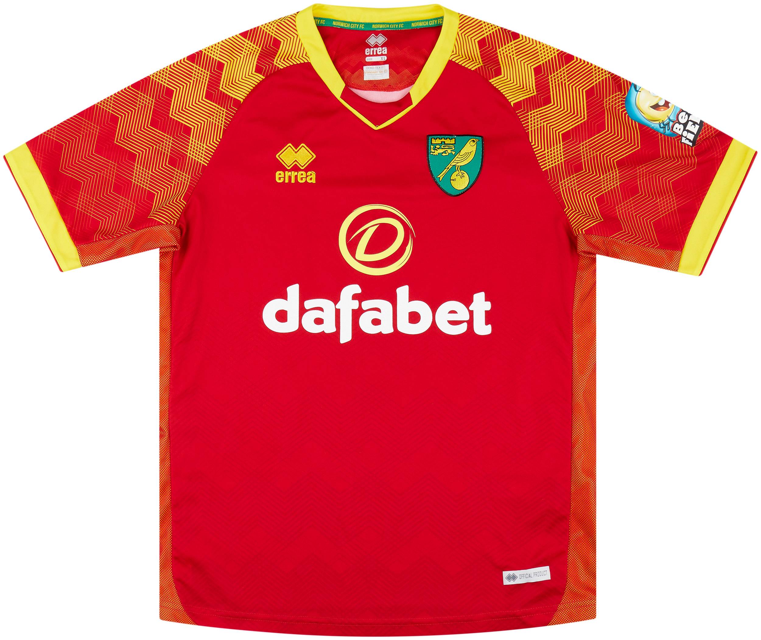 2019-20 Norwich Away Shirt - 7/10 - (XL)