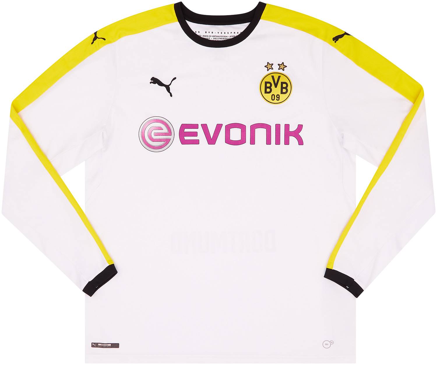 2015-16 Borussia Dortmund Third L/S Shirt - 8/10 - (XL)
