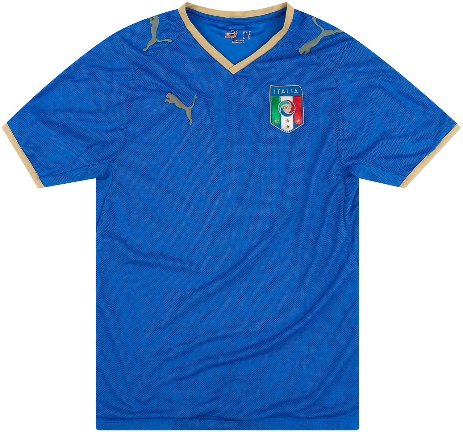 2007-08 Italy Home Shirt - 5/10 - (XS)