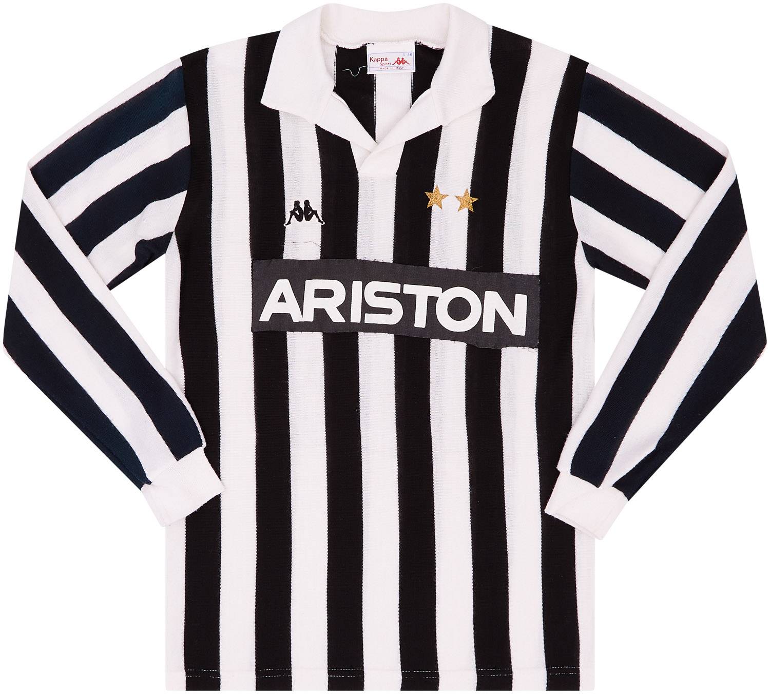 1982-83 Juventus Home L/S Shirt - 8/10 - (S)