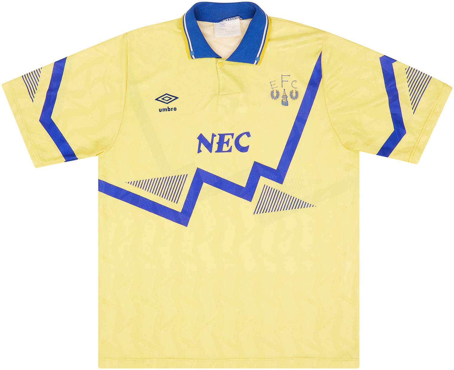 Everton Umbro 05/06 away キーパーユニ Everton Umbro 05/06 away キーパーユニ - メルカリ