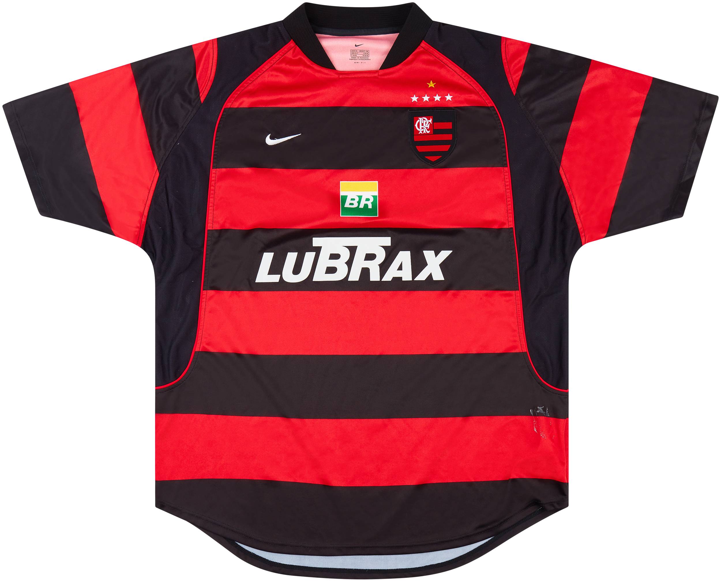 2002-04 Flamengo Home Shirt - 9/10 - (XL)