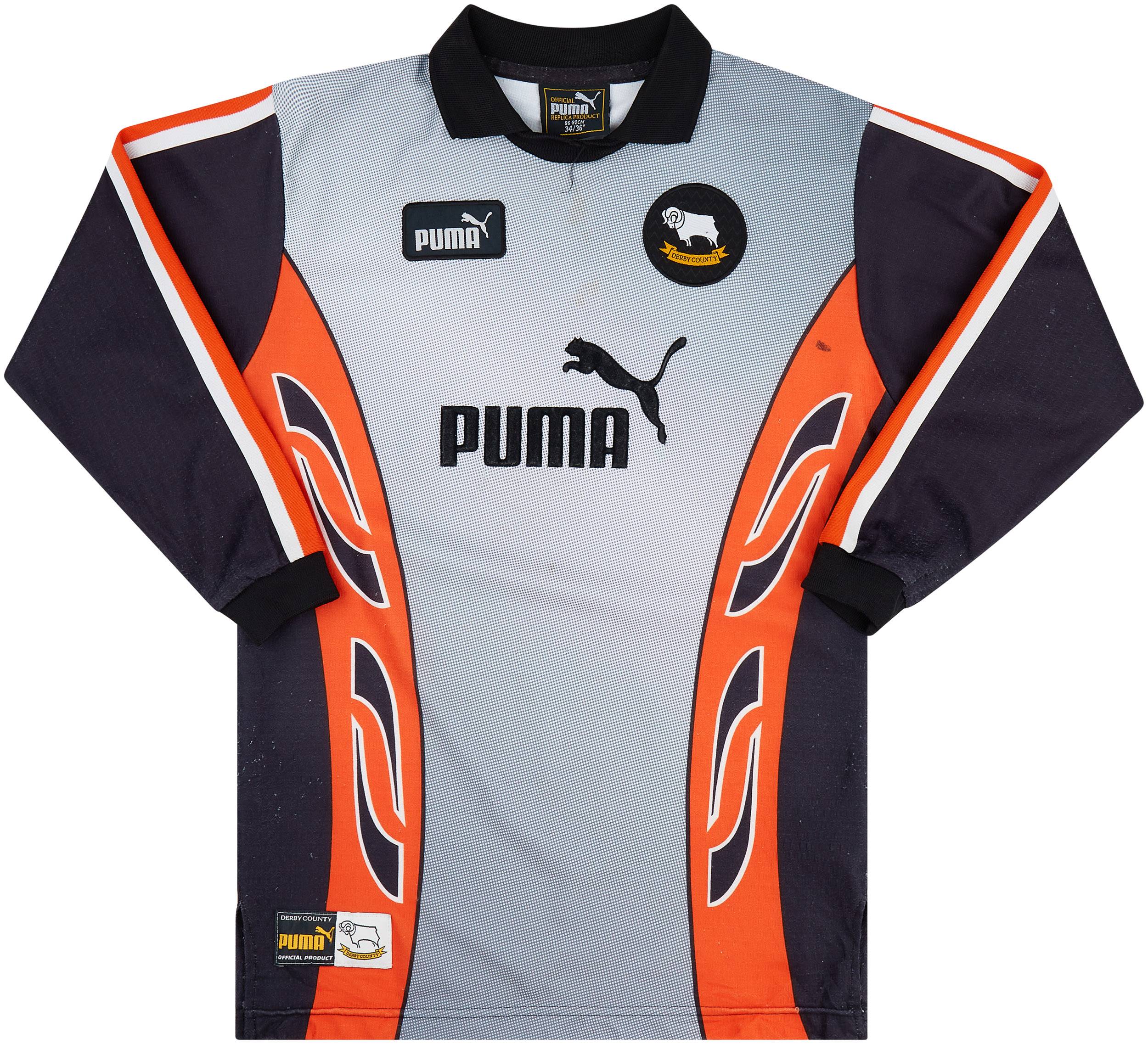 1997-98 Derby County GK Shirt - 7/10 - (S)