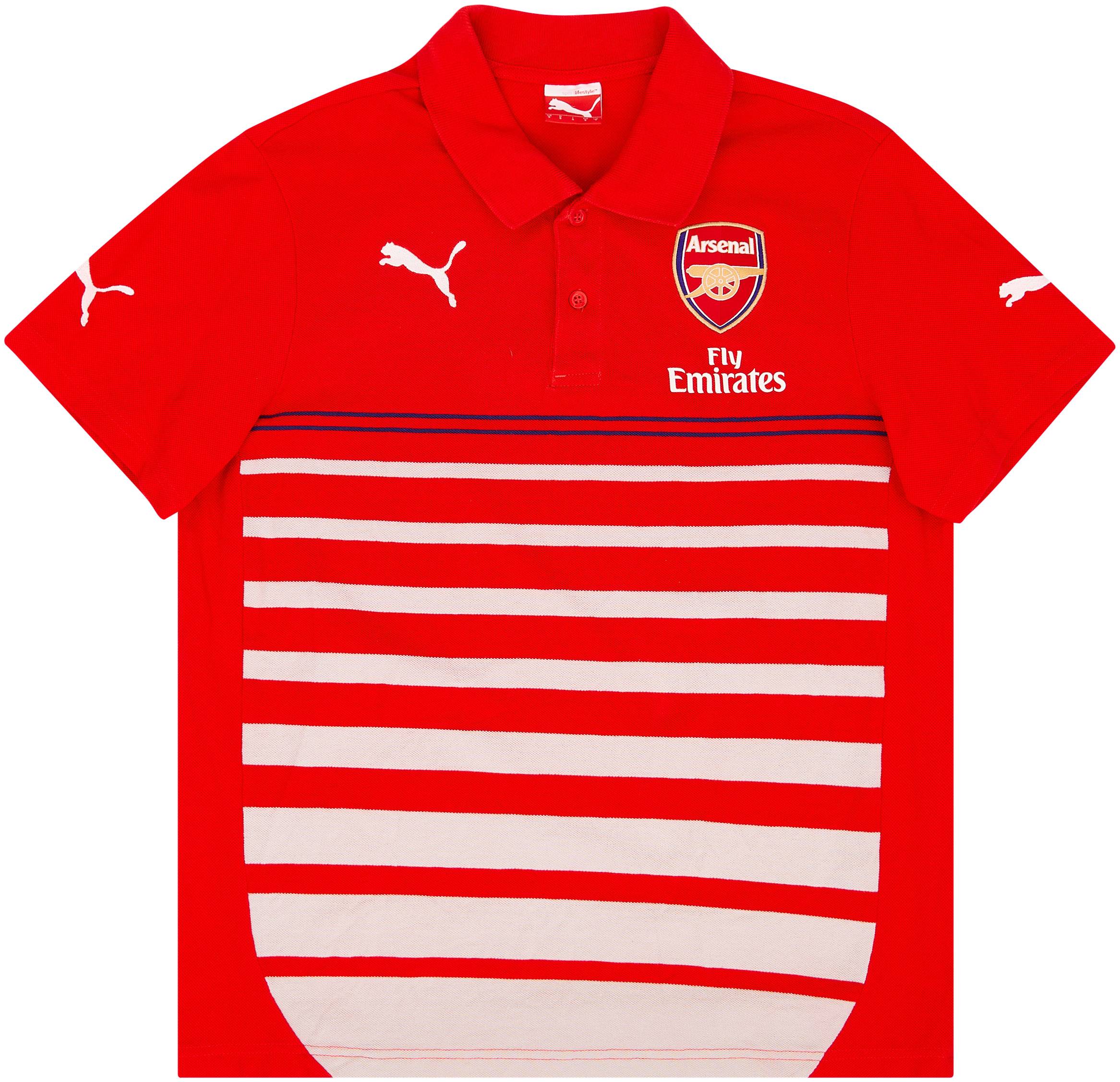 2014 15 Arsenal Puma Polo Shirt 8 10 S