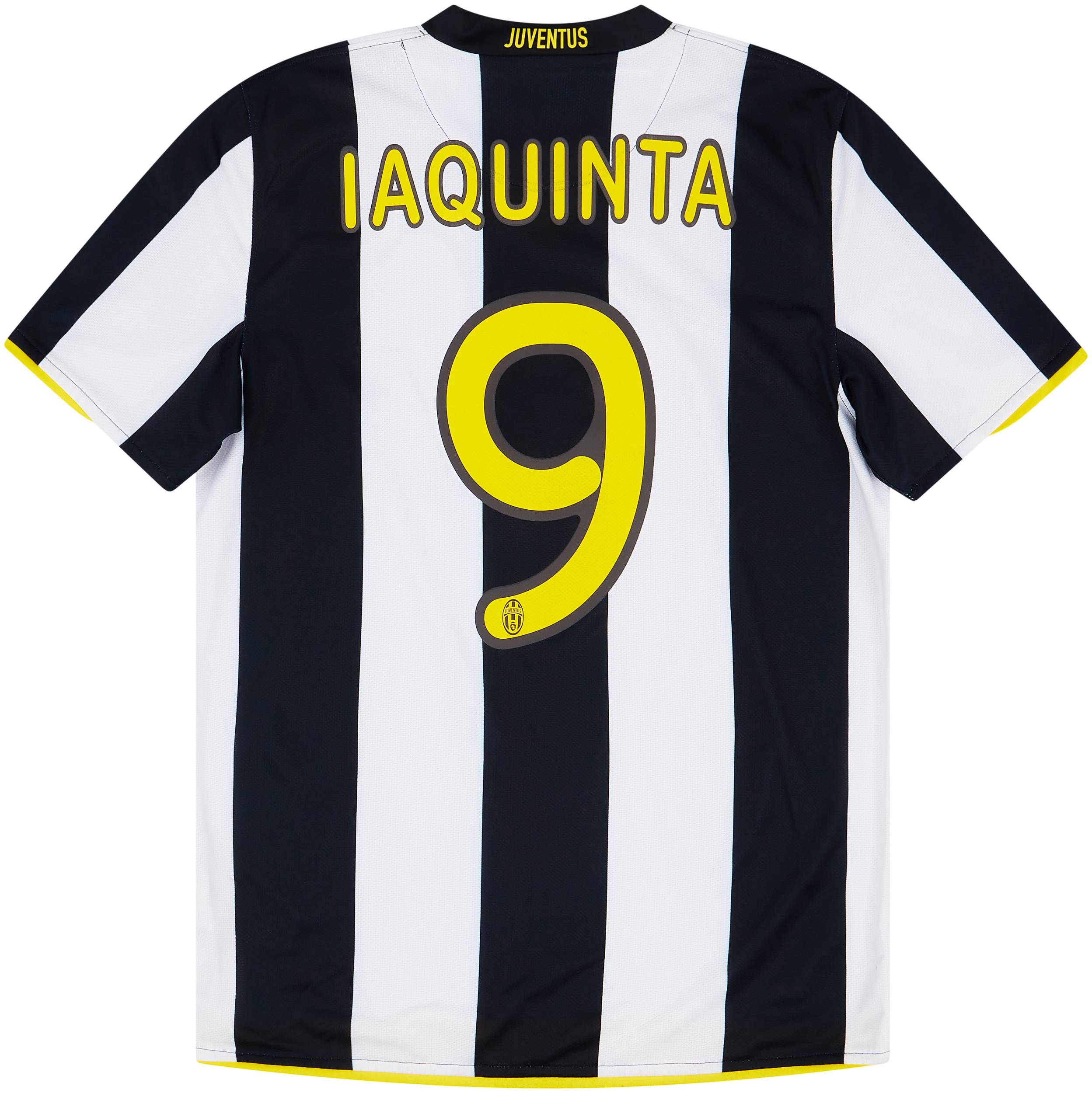 2008 09 Juventus Home Shirt Iaquinta 9 M