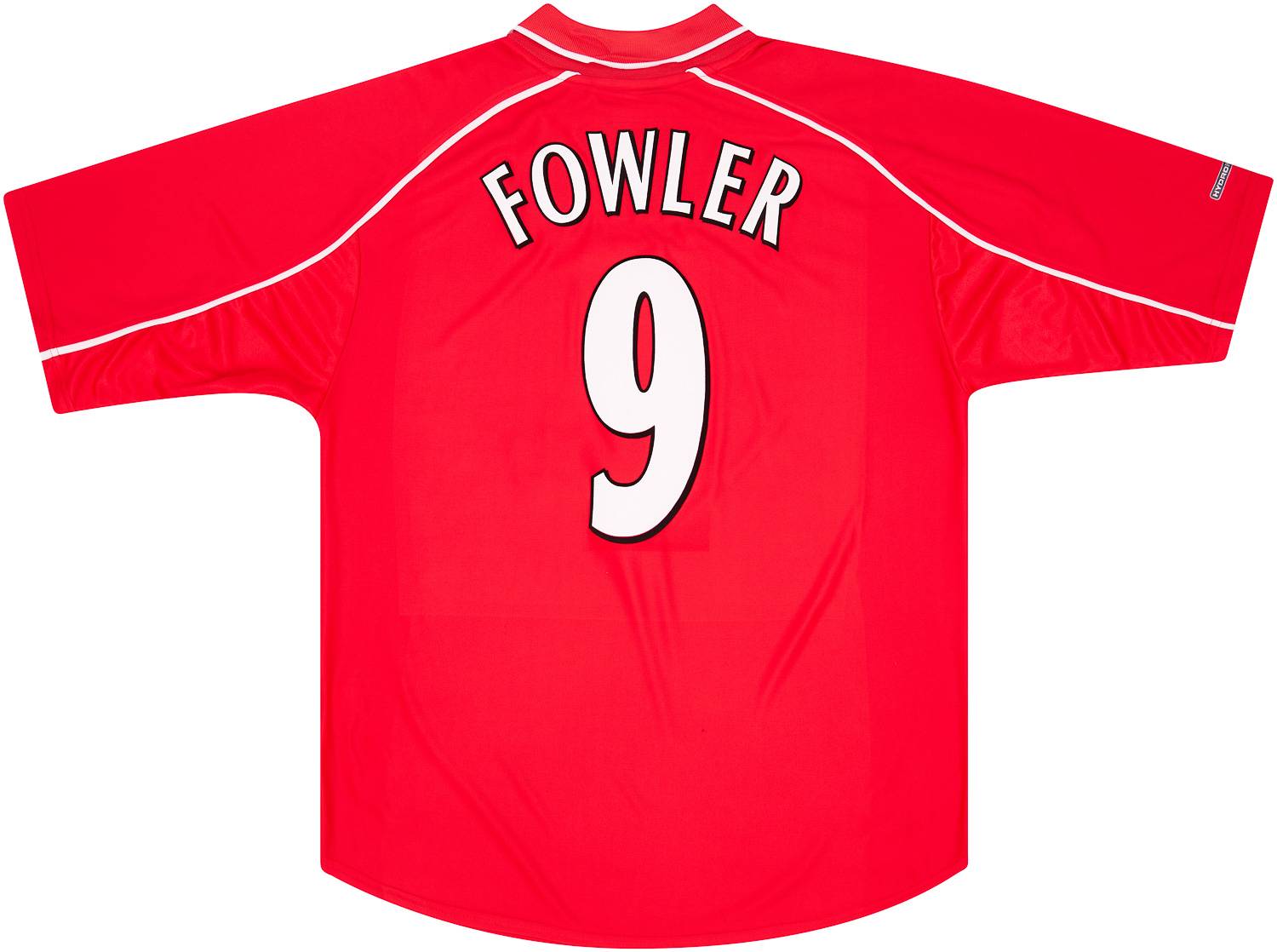 2000-01 Liverpool Home Shirt Fowler #9 - Excellent 9/10 - (L)