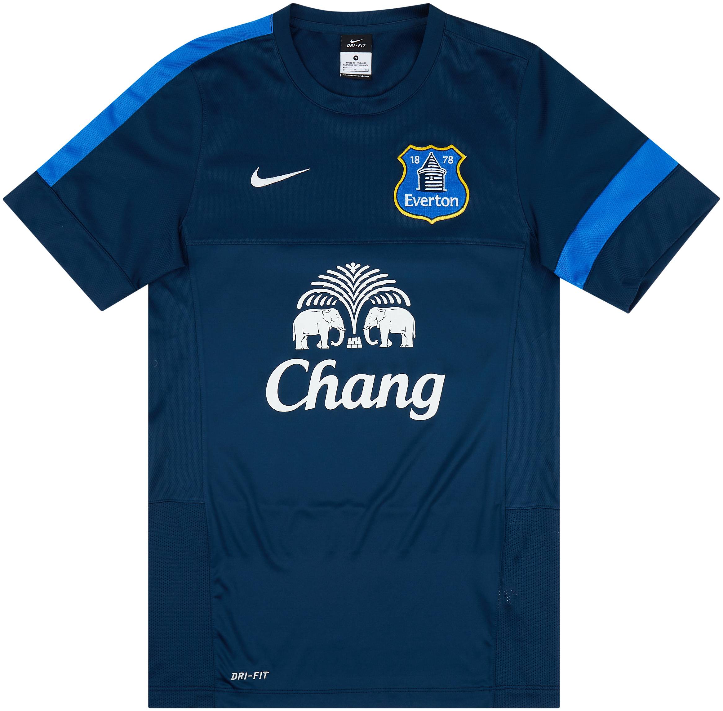 2013 14 Everton Nike Training Shirt 9 10 S