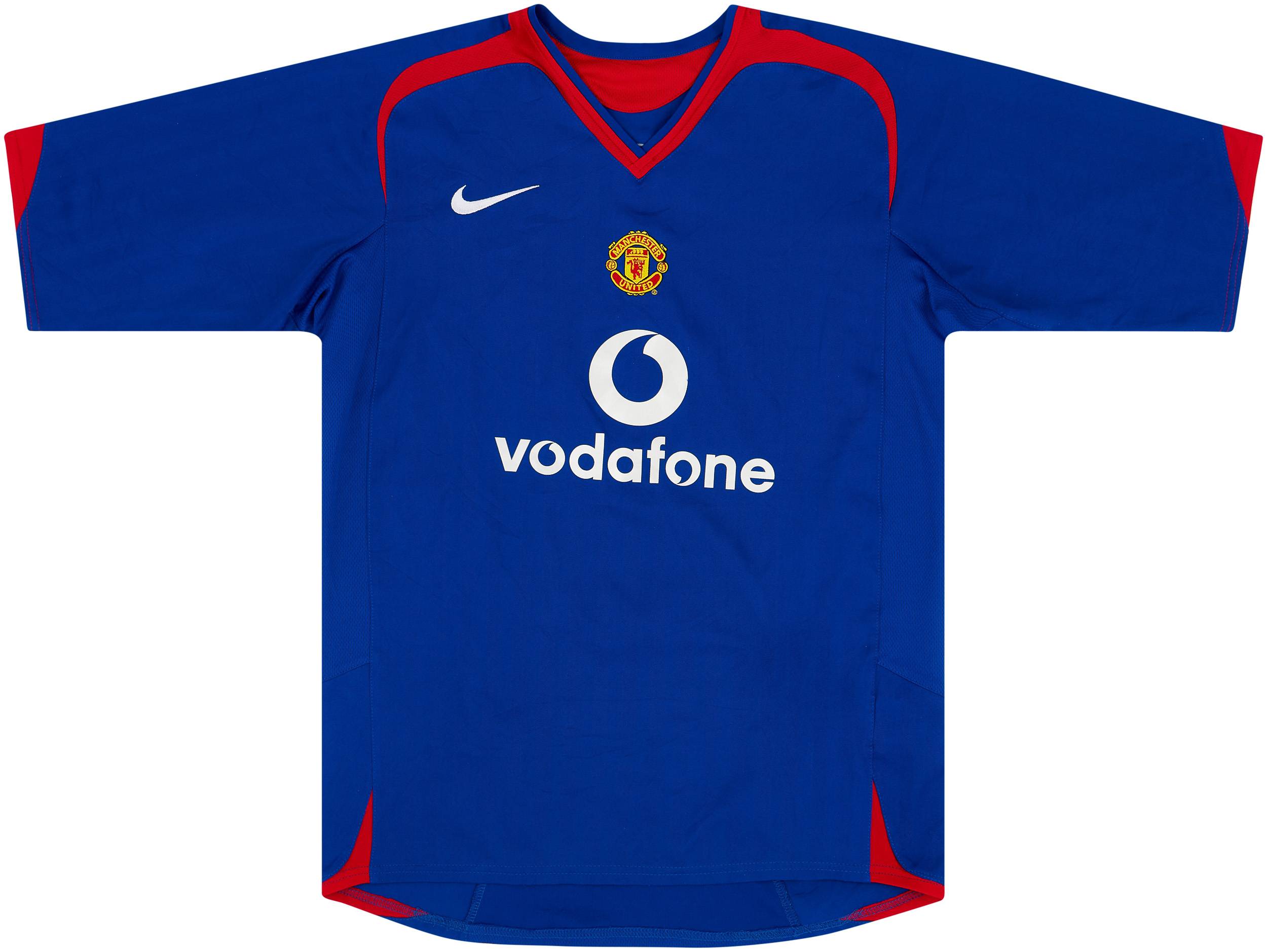2005-06 Manchester United Away Shirt - 8/10 - (XL.Boys)