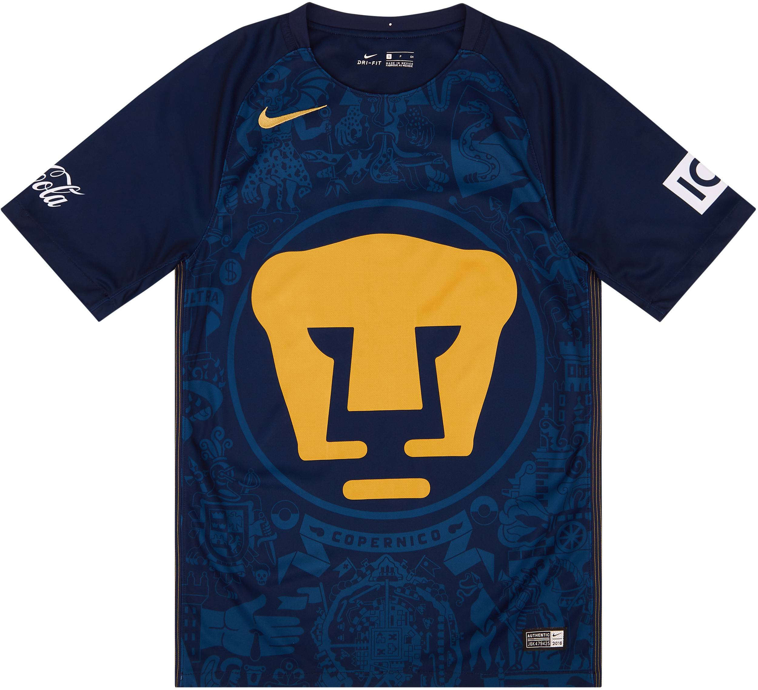 2016 17 UNAM Pumas Away Shirt Excellent 8 10 S