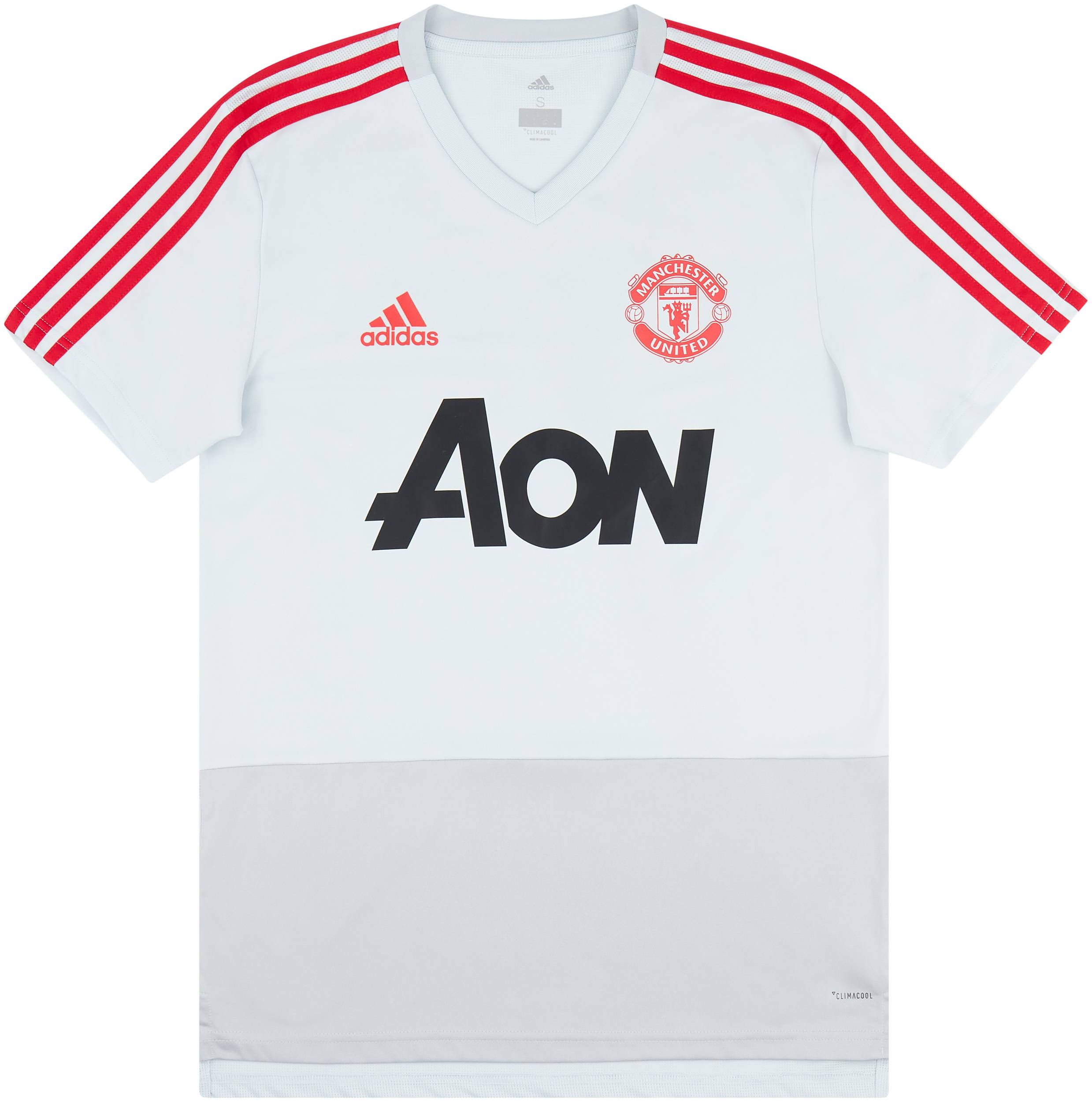 2018-19 Manchester United adidas Training Shirt - 9/10 - (S)