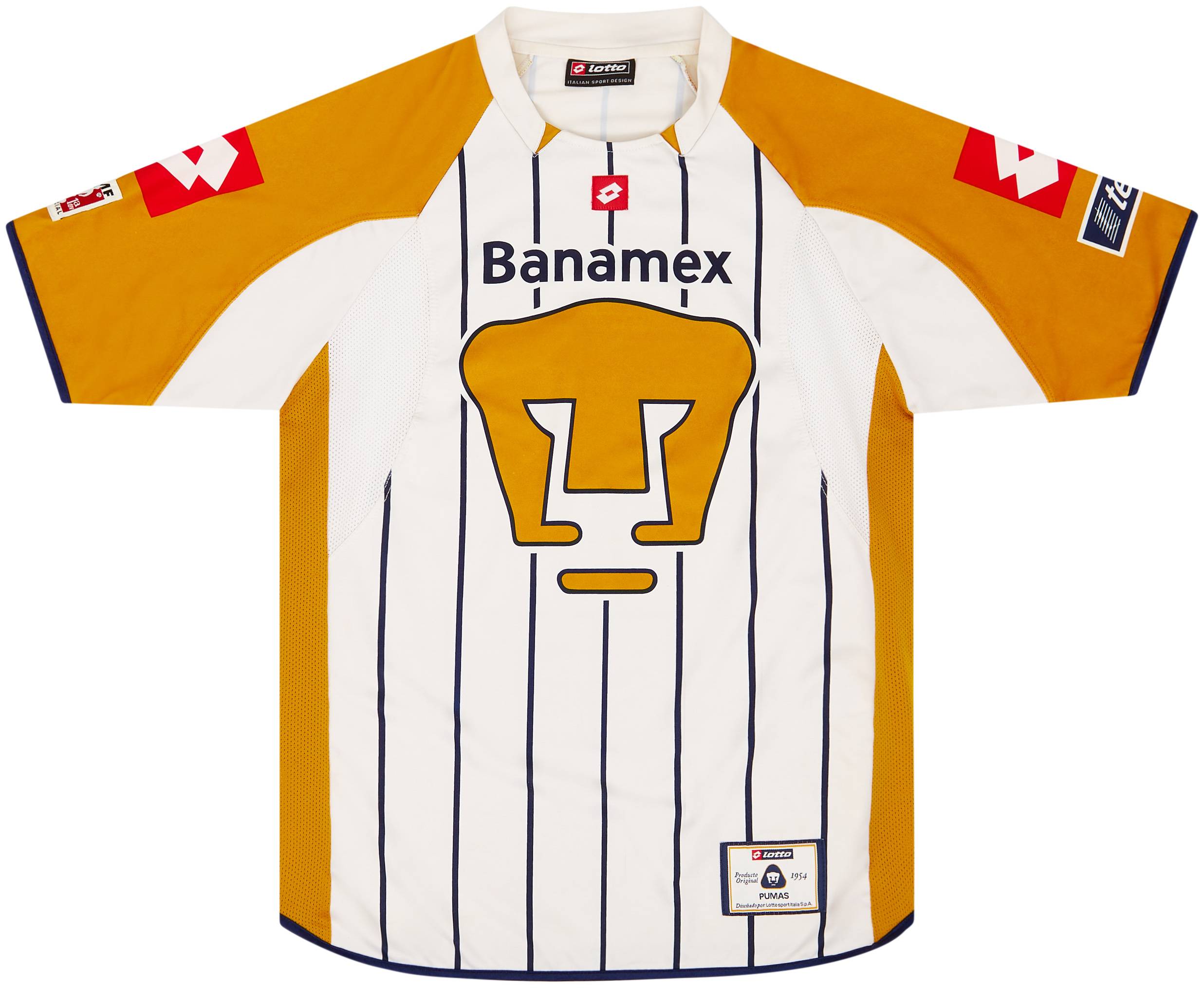 2003 04 UNAM Pumas Home Shirt Excellent 9 10 L.Boys