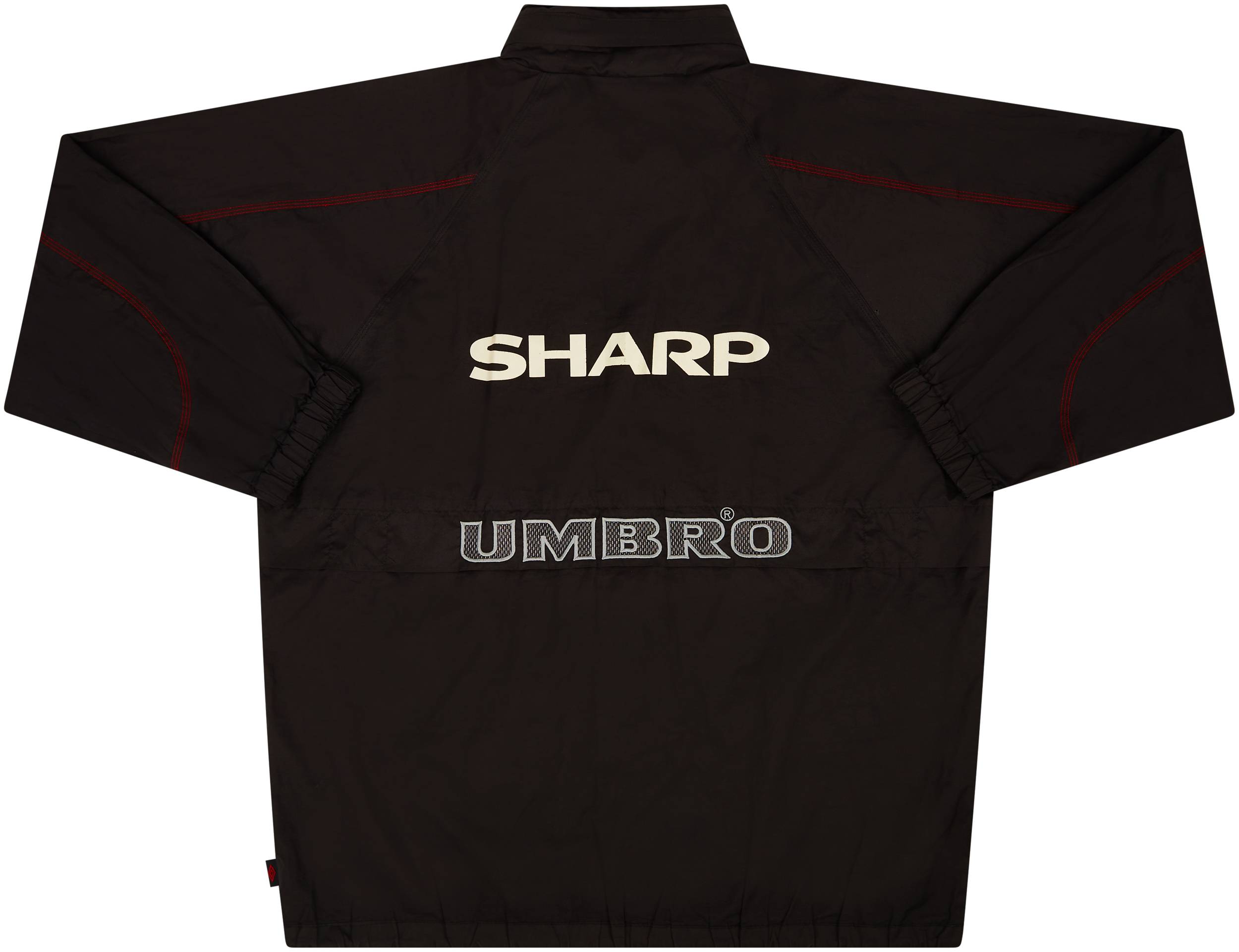 【dead stock】manchester united jacket 1998-99 Manchester United Umbro Rain Jacket - 8/10 - (S)