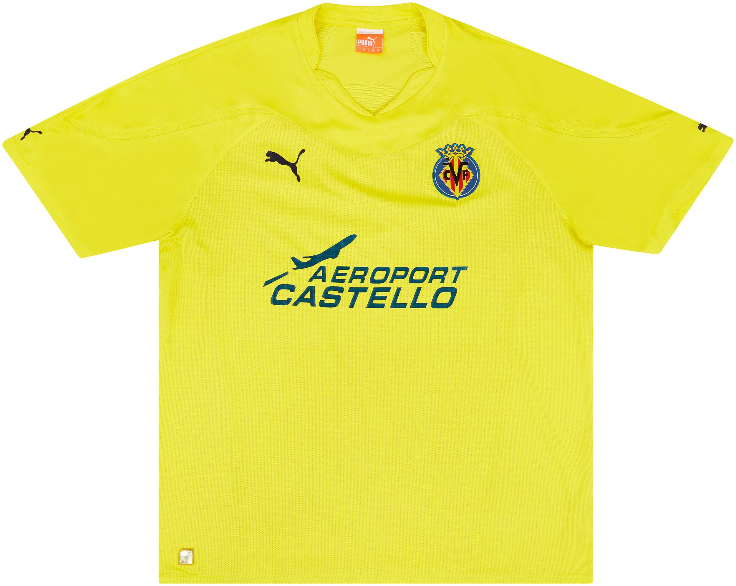 2010-11 Villarreal Home Shirt - 8/10 - (XL)