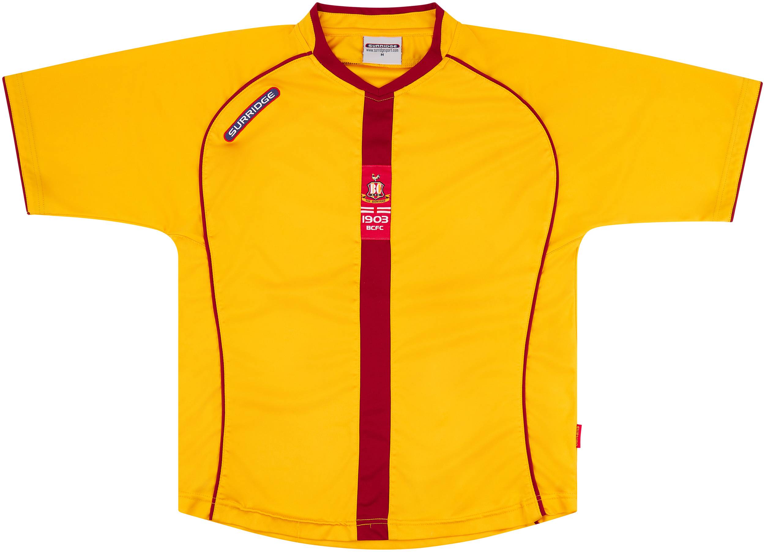 2000s Bradford City Surridge Training Shirt - 9/10 - (M)
