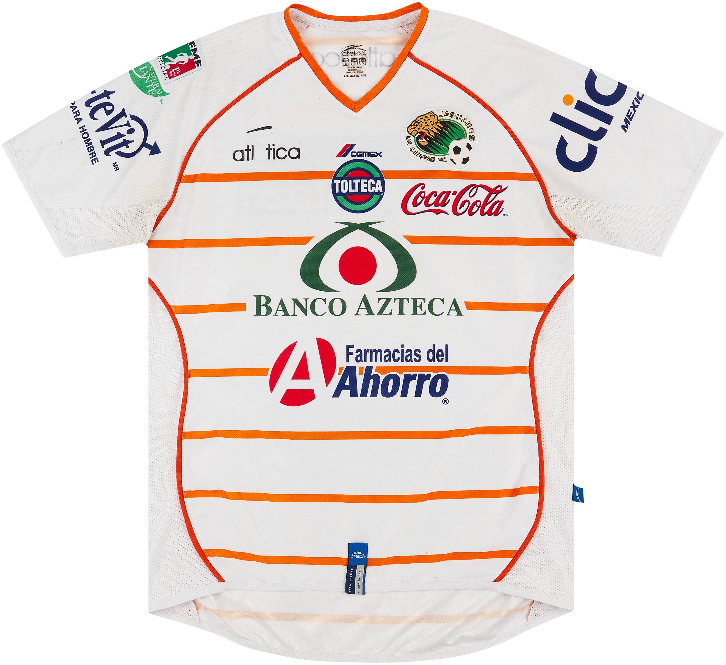 2006 07 Jaguares de Chiapas Away Shirt Fair 4 10 L