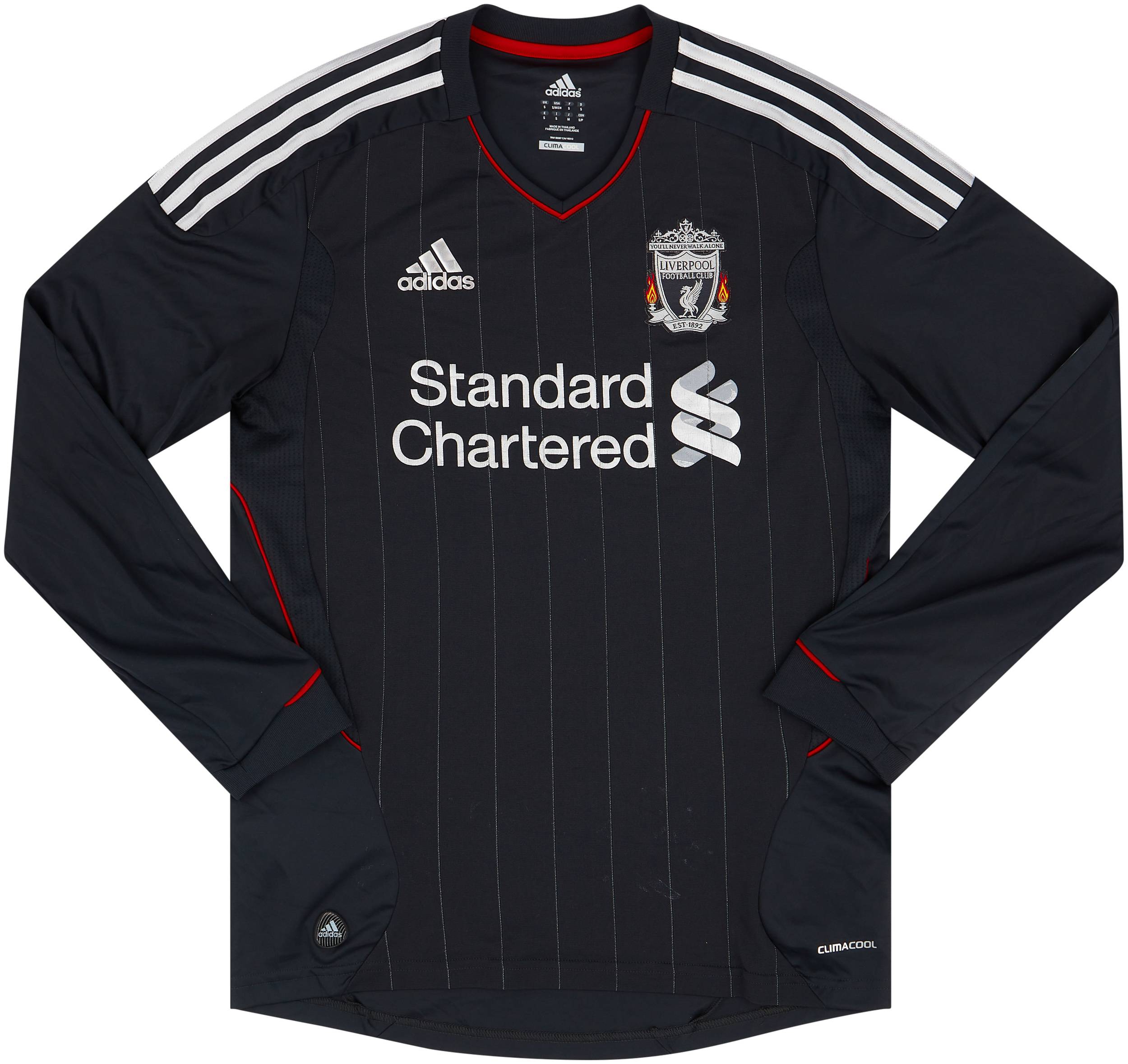 Liverpool away kit long sleeve clearance