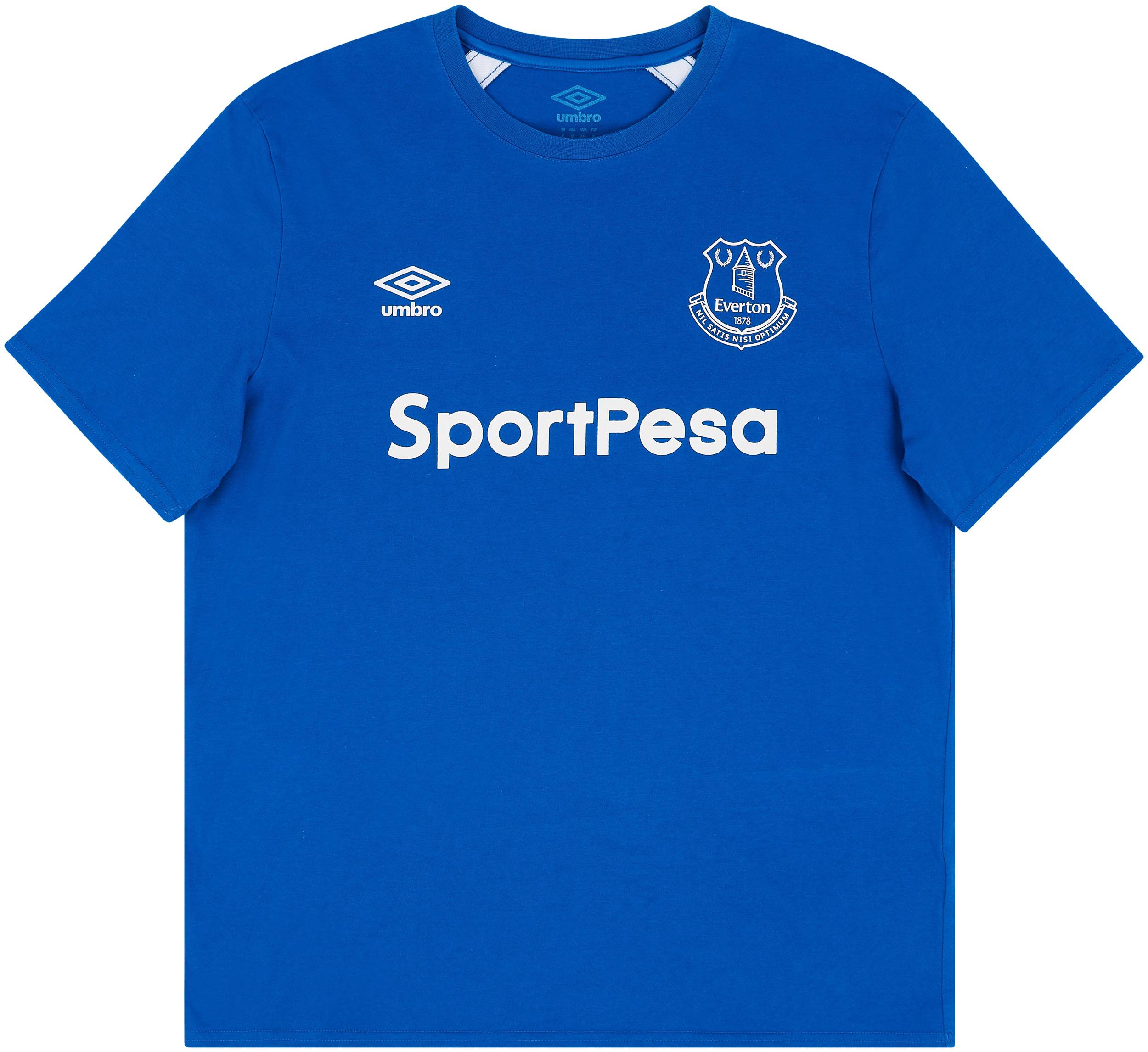 2018-19 Everton Umbro Training Shirt - 9/10 - (XL)