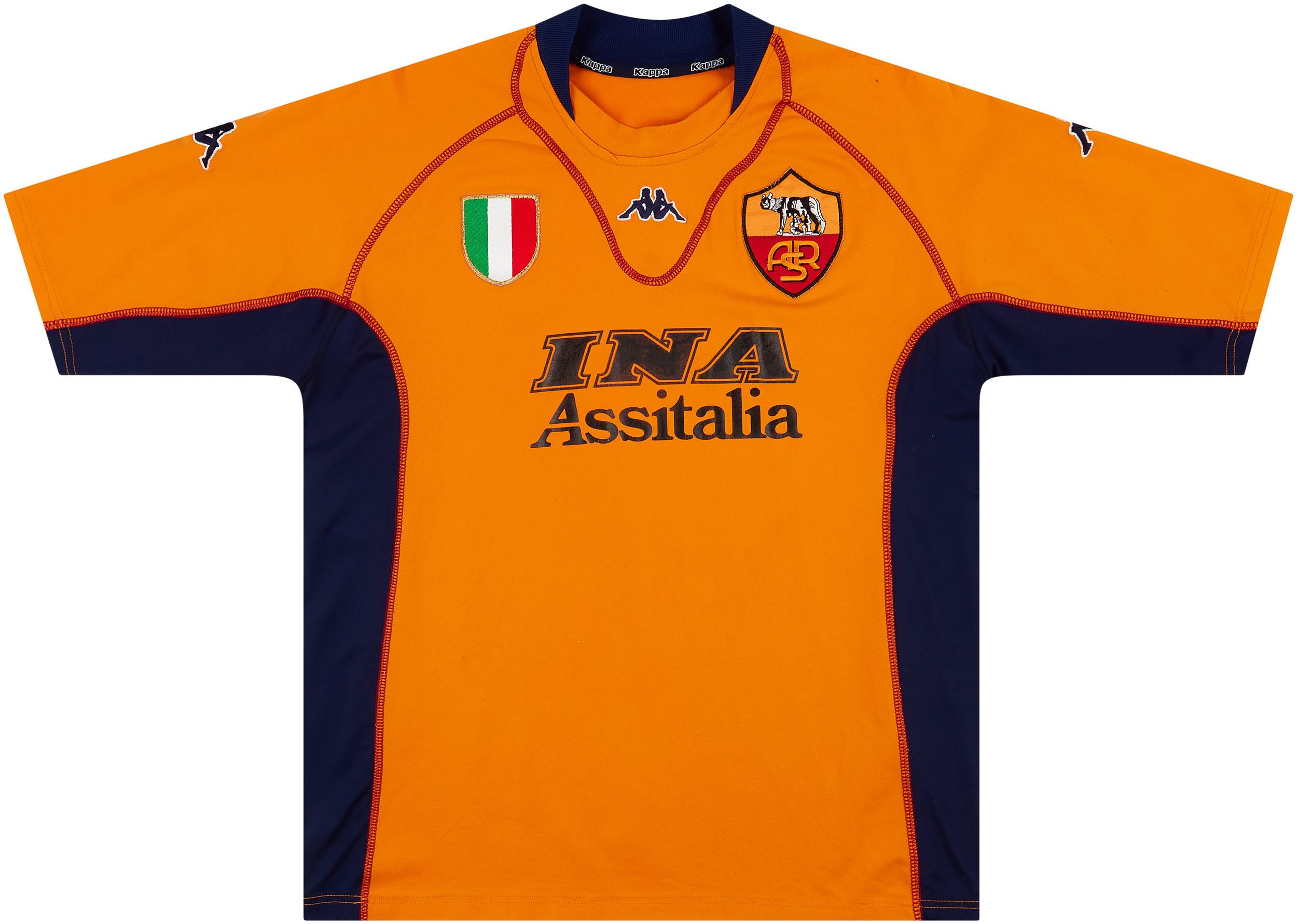 2001-02 Roma Fourth Shirt - 8/10 - (XXL)