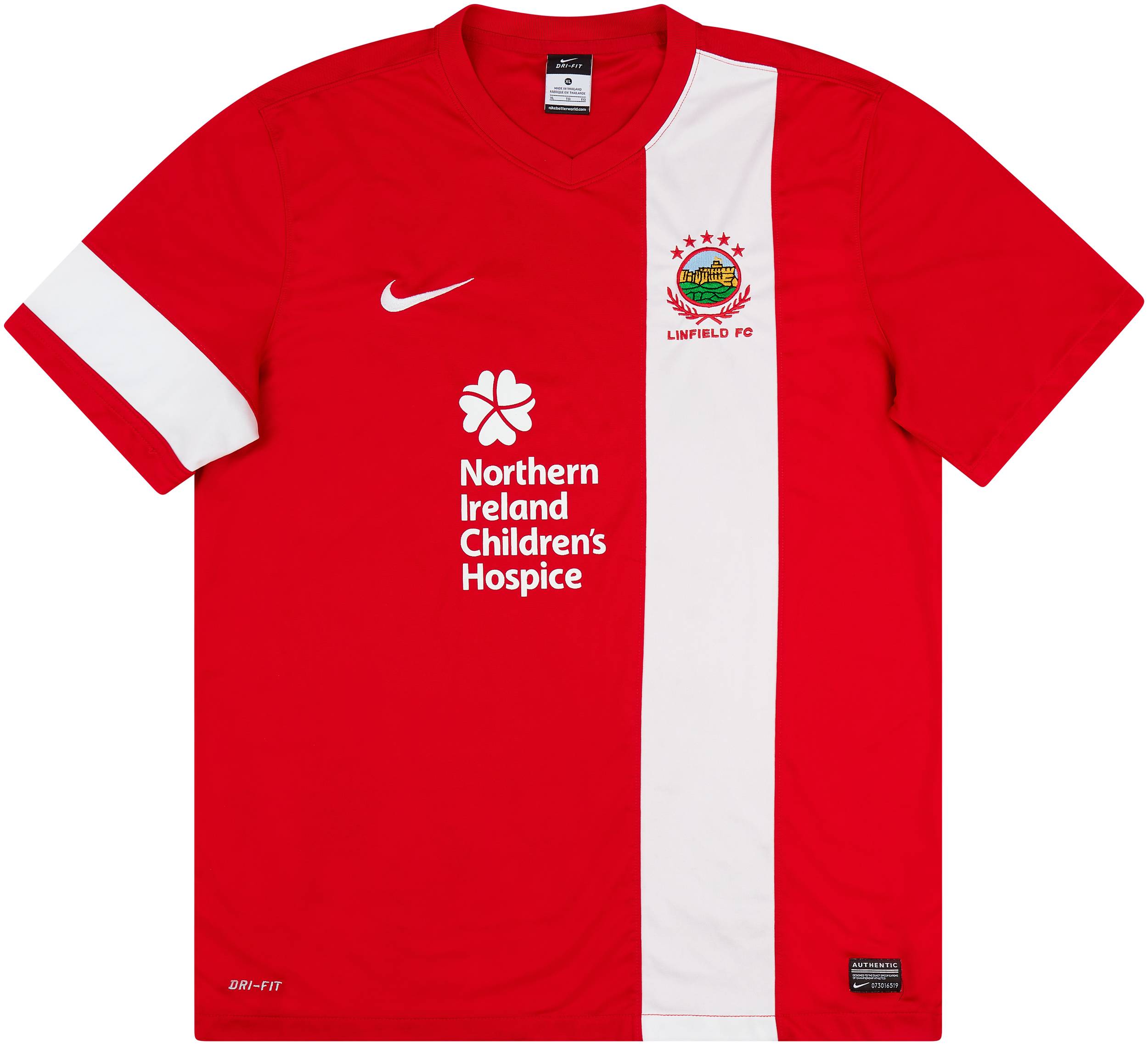 2013-14 Linfield Away Shirt - 9/10 - (XL)