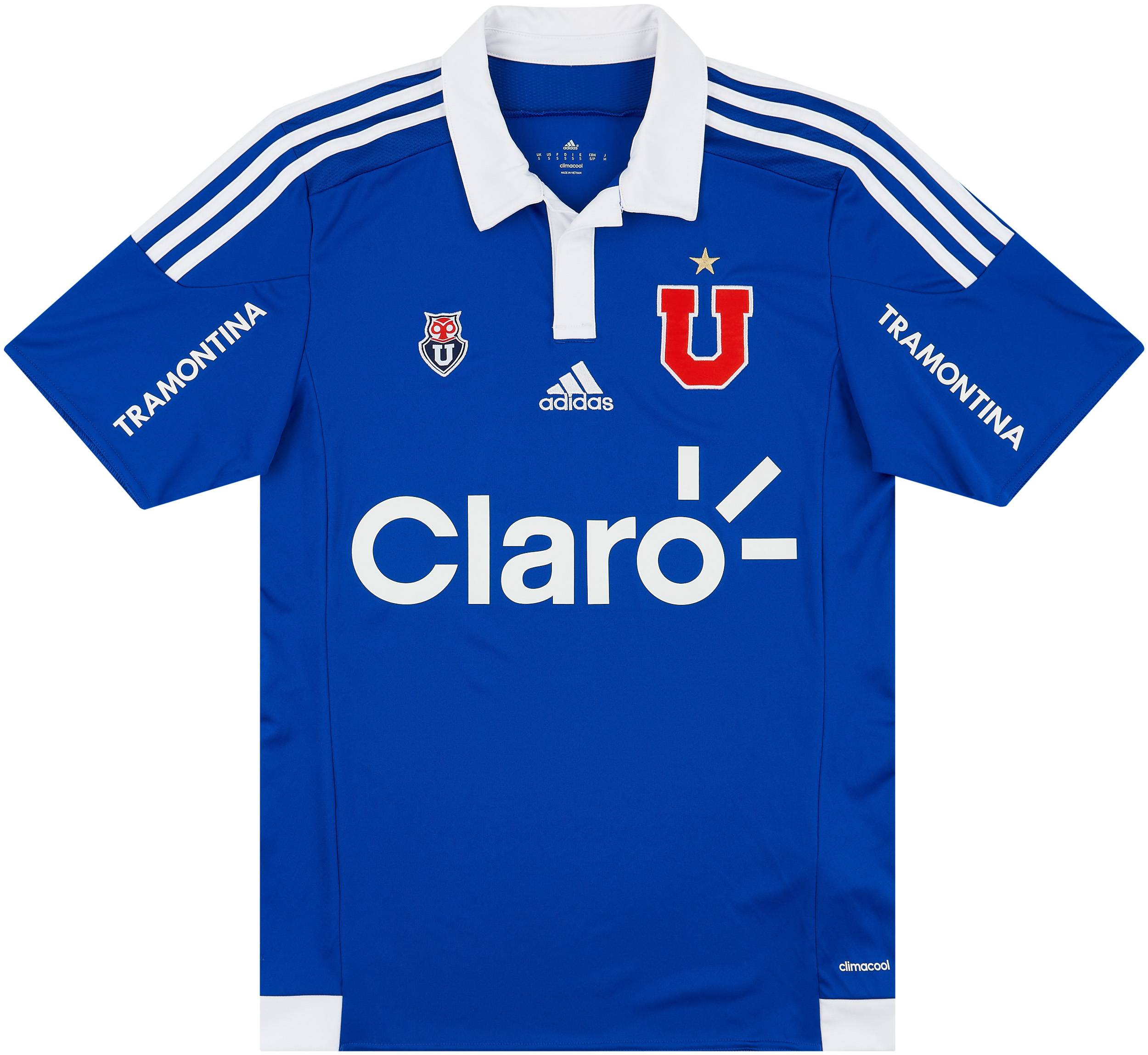 2015-16 Universidad de Chile Home Shirt - 9/10 - (S)