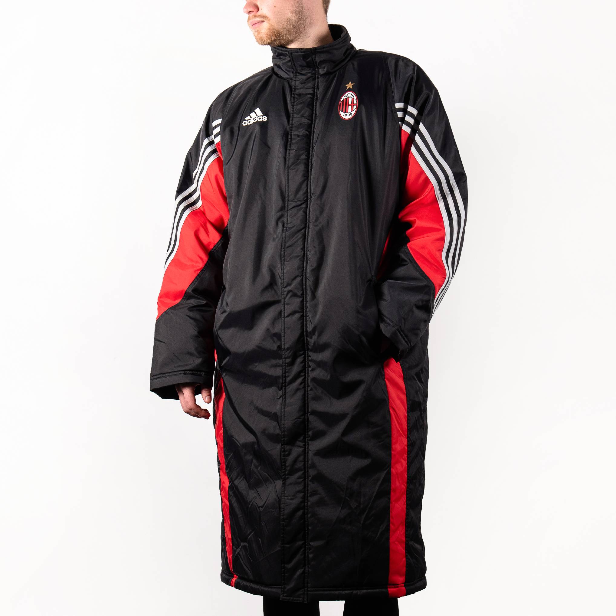 Ac milan bench jacket hot sale