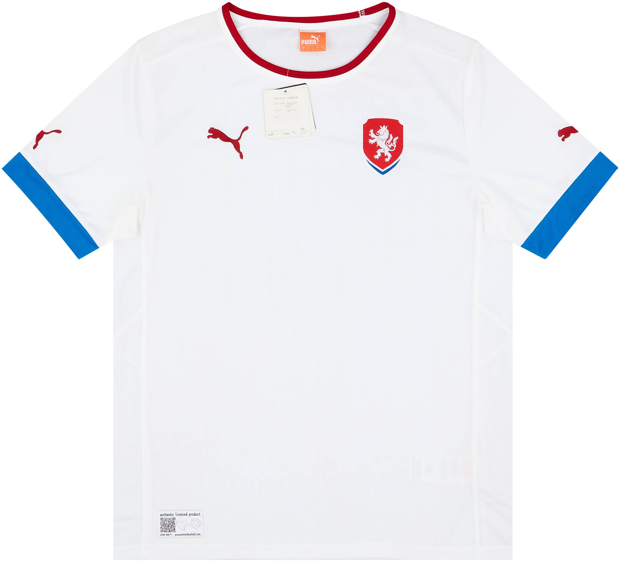 2012 Czech Republic Away Shirt (L)