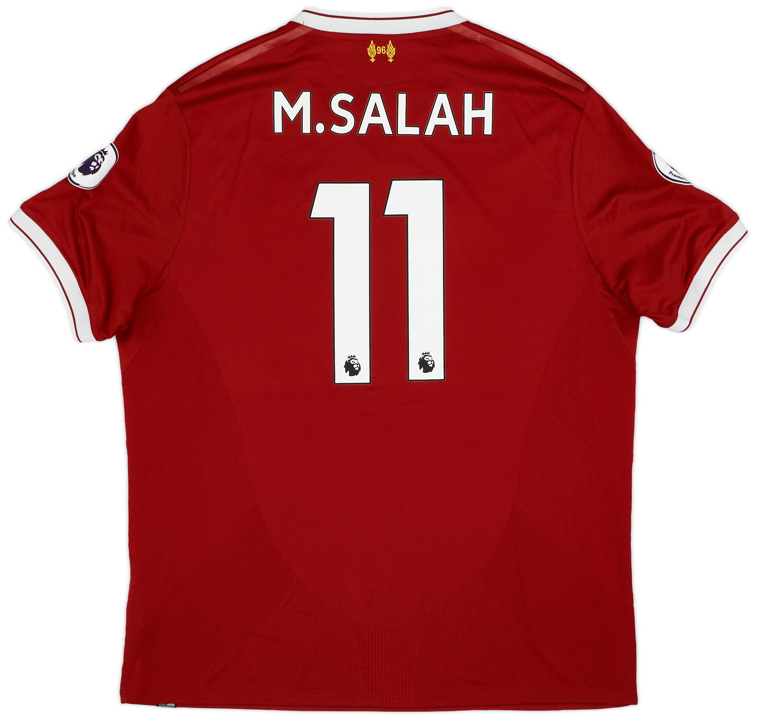2017 18 Liverpool 125 Years Home Shirt Salah 11 7 10 XL