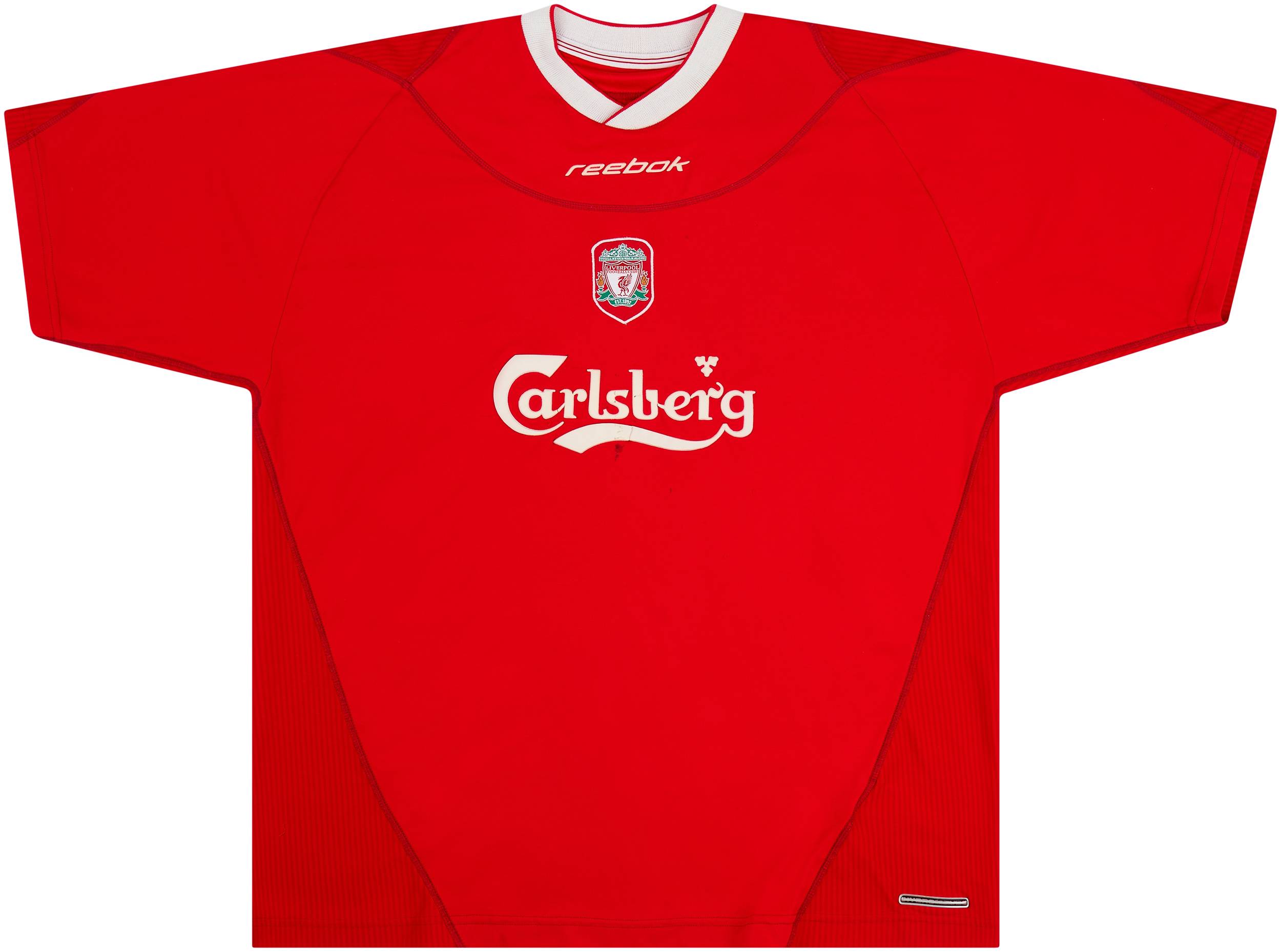 2002-04 Liverpool Home Shirt - Good 5/10 - (XXL)