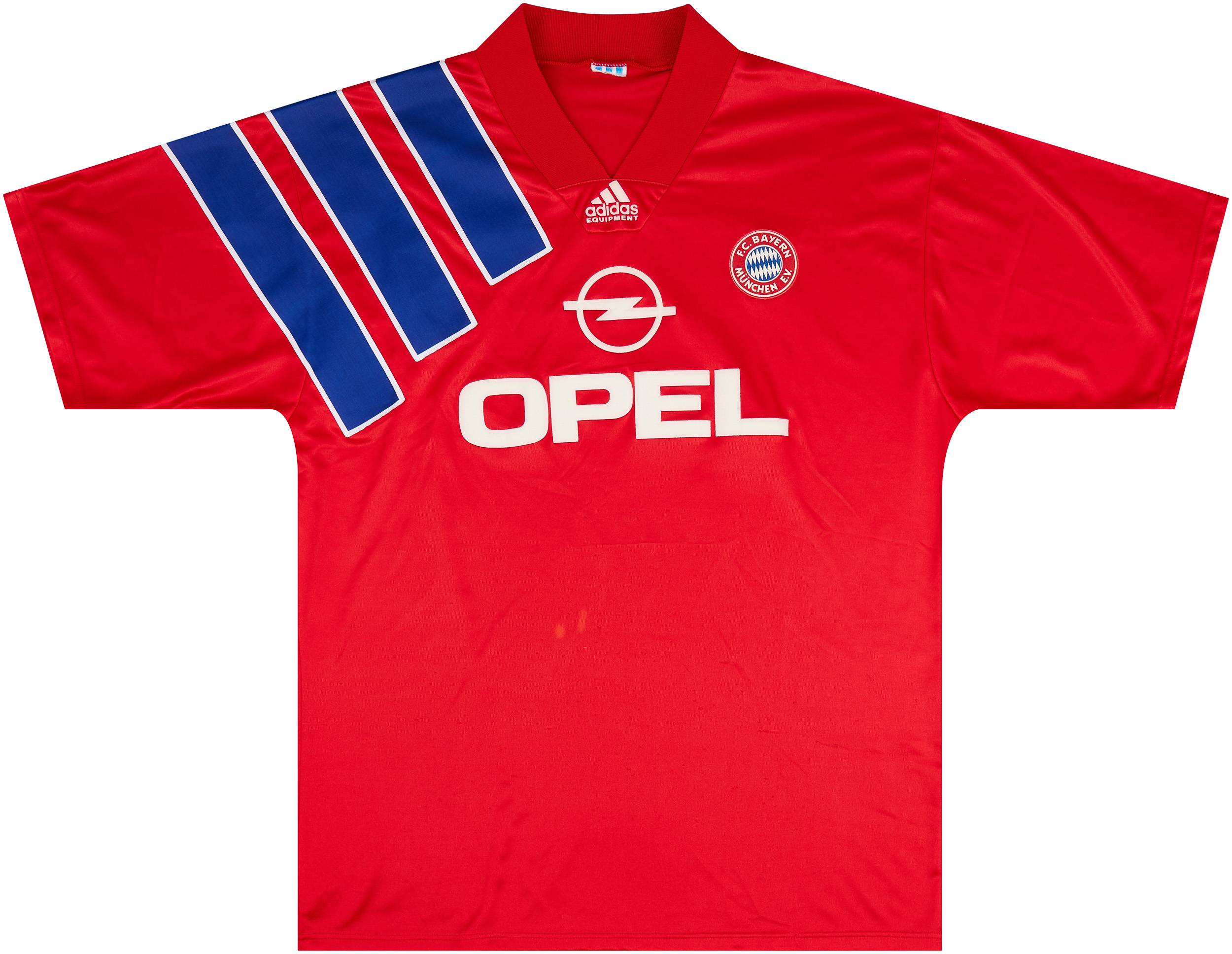 1991-93 Bayern Munich Home Shirt - 7/10 - (XL)