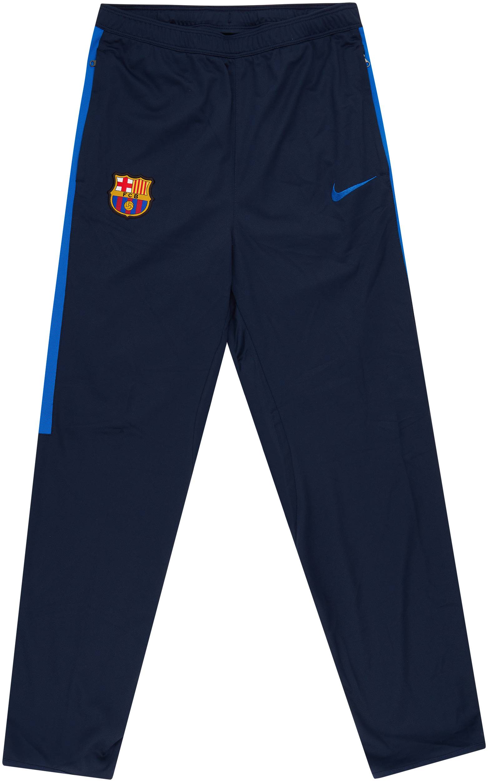 2017 18 Barcelona Nike Tracksuit Bottoms 9 10 XL.Boys