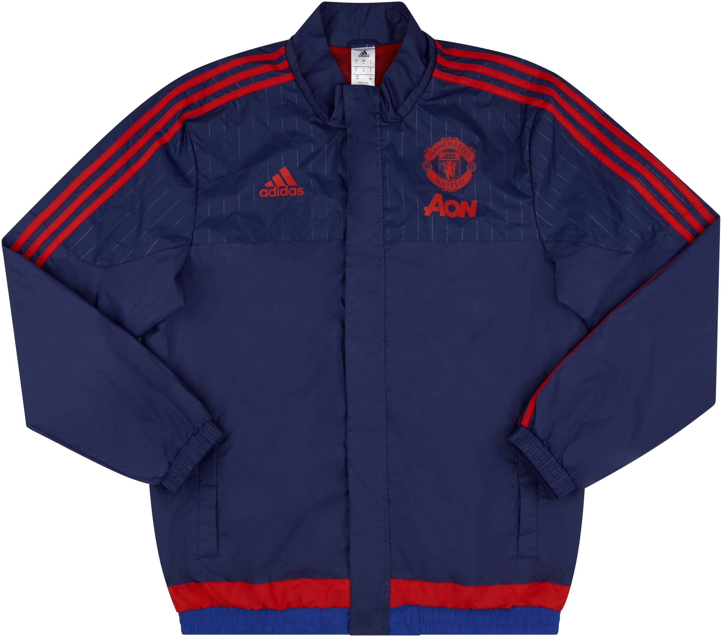 2015 16 Manchester United adidas Woven Jacket 10 10 L