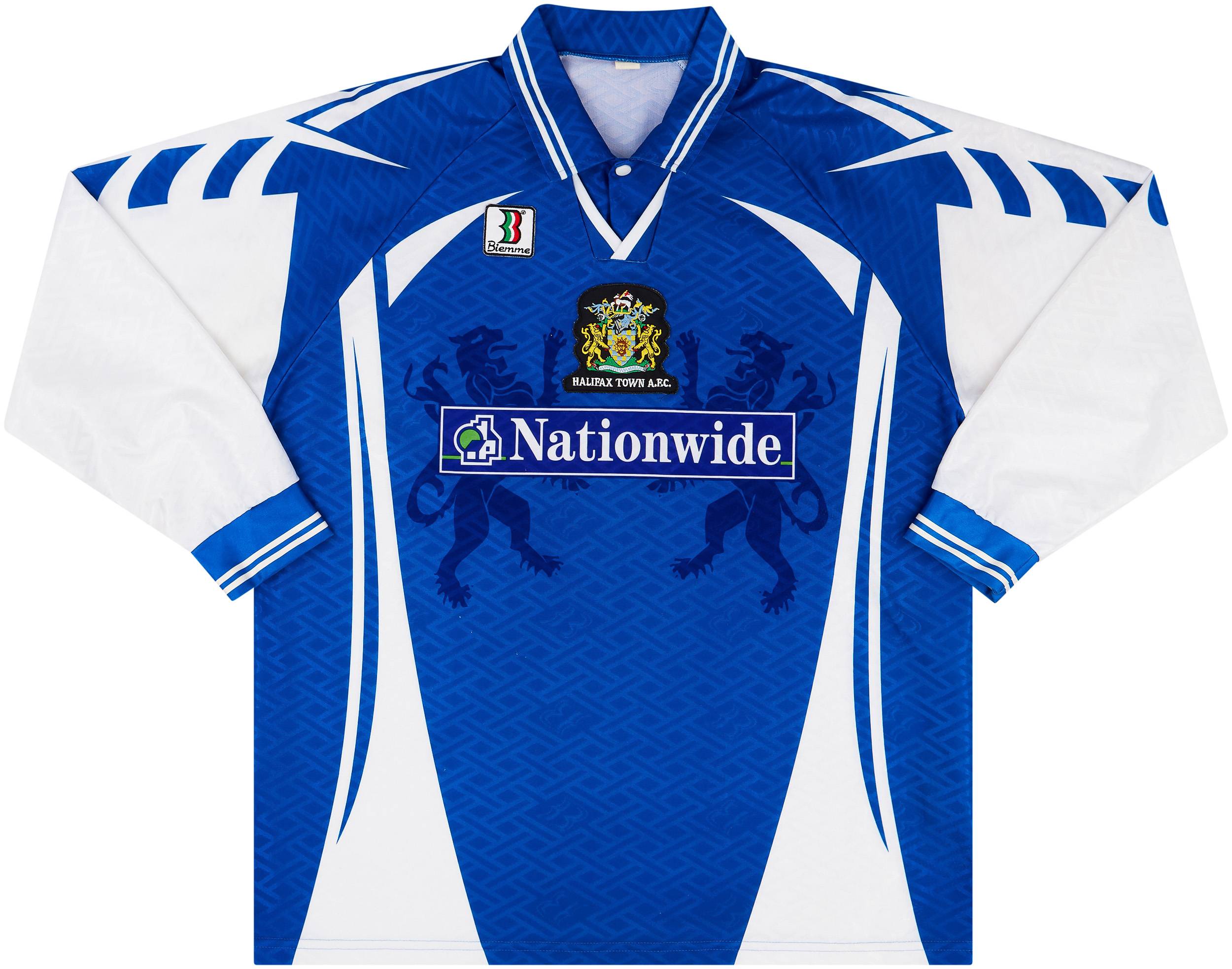 1998-99 Halifax Town Home L/S Shirt - 9/10 - (XXL)