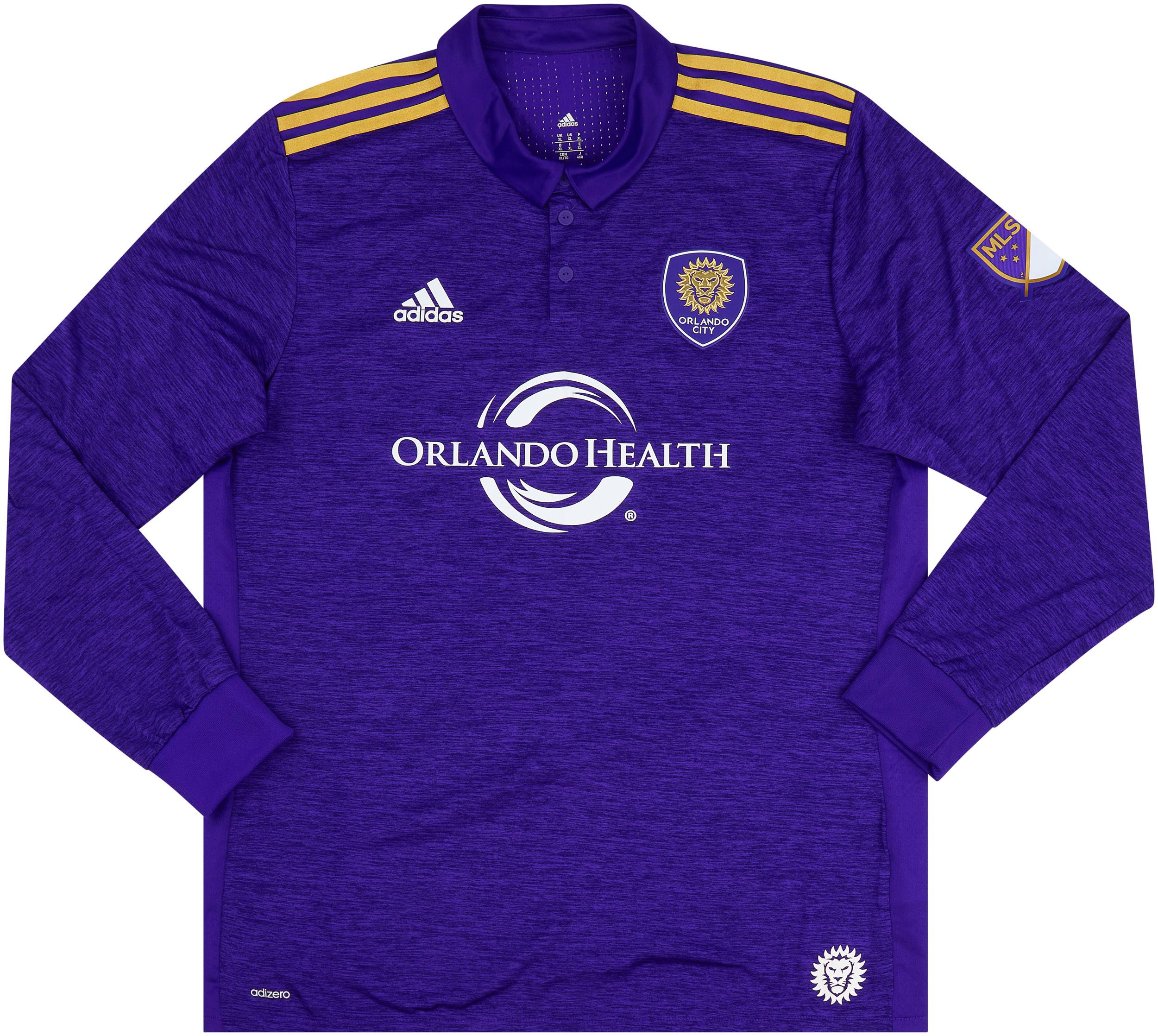 2018 Orlando City Authenic Home L S Shirt Mint 10 10 XL