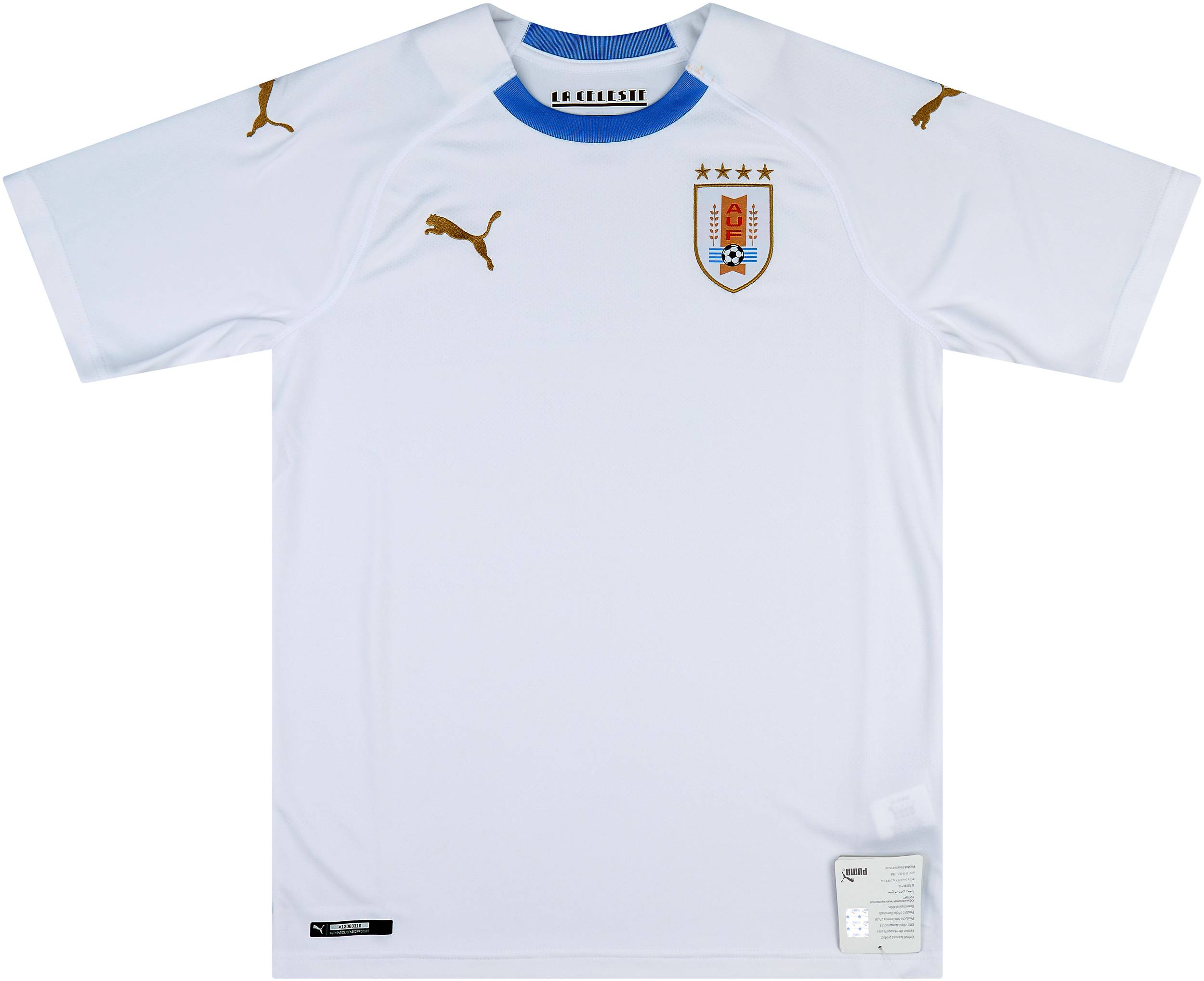 2018-19 Uruguay Away Shirt (S)