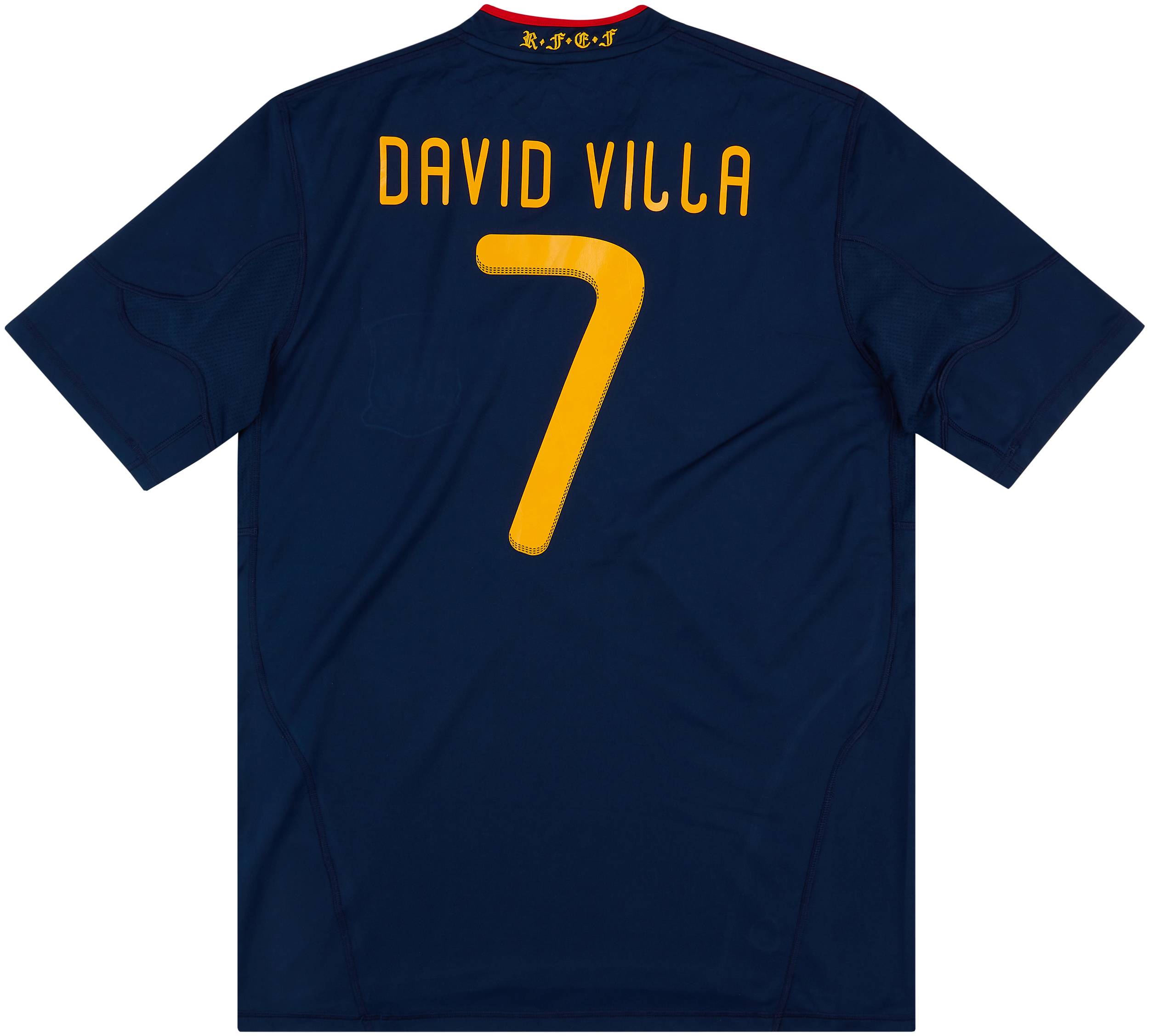 Spain 2010 away jersey top