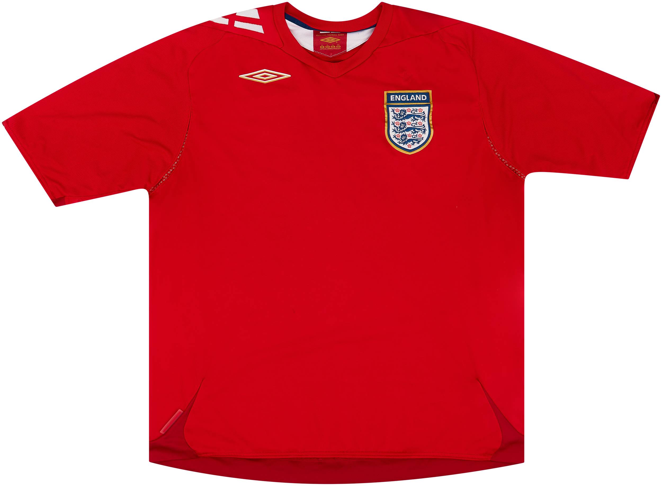 2006-08 England Away Shirt - 5/10 - (XL)