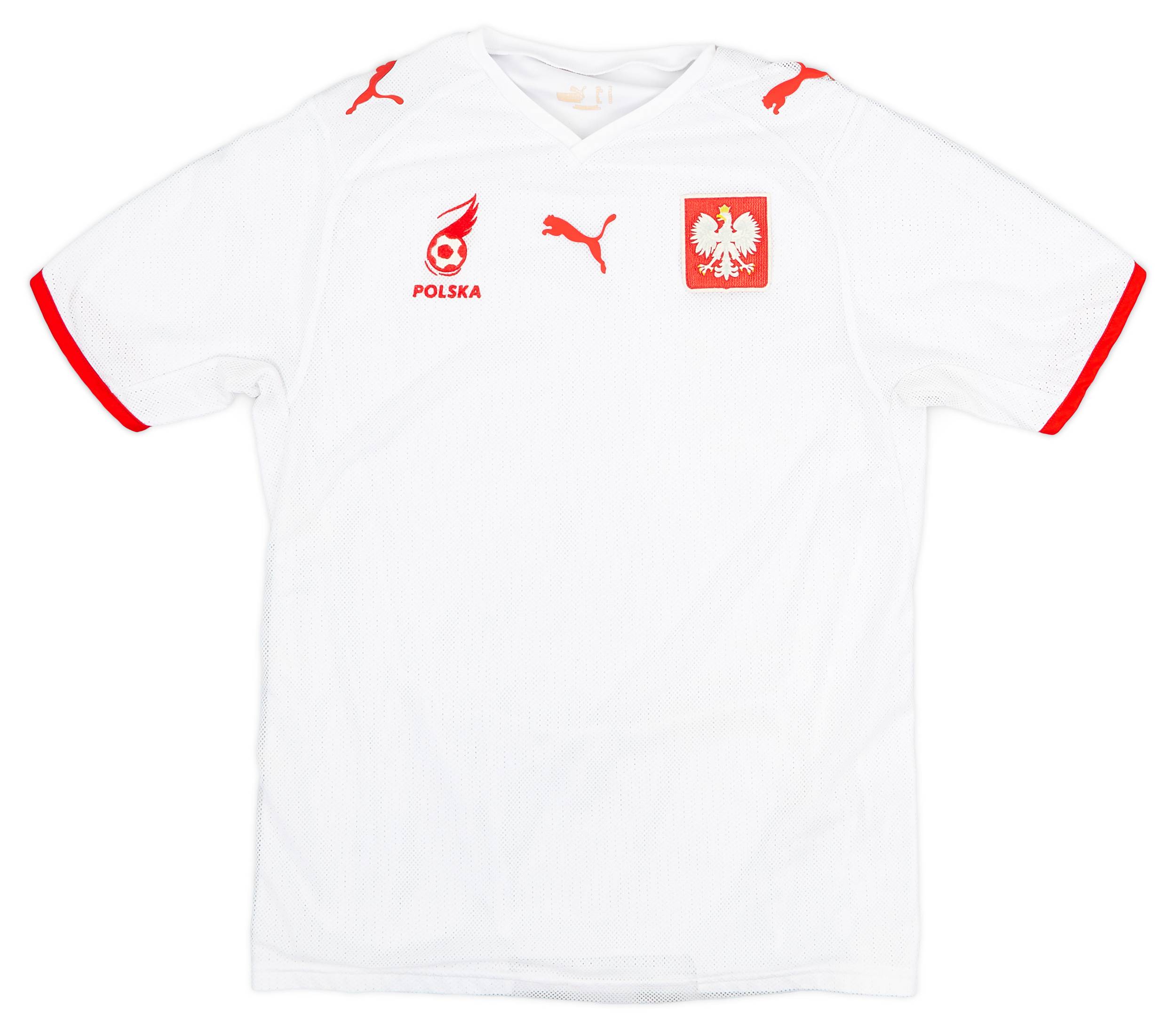 2008 Poland Home Shirt - 8/10 - (M)