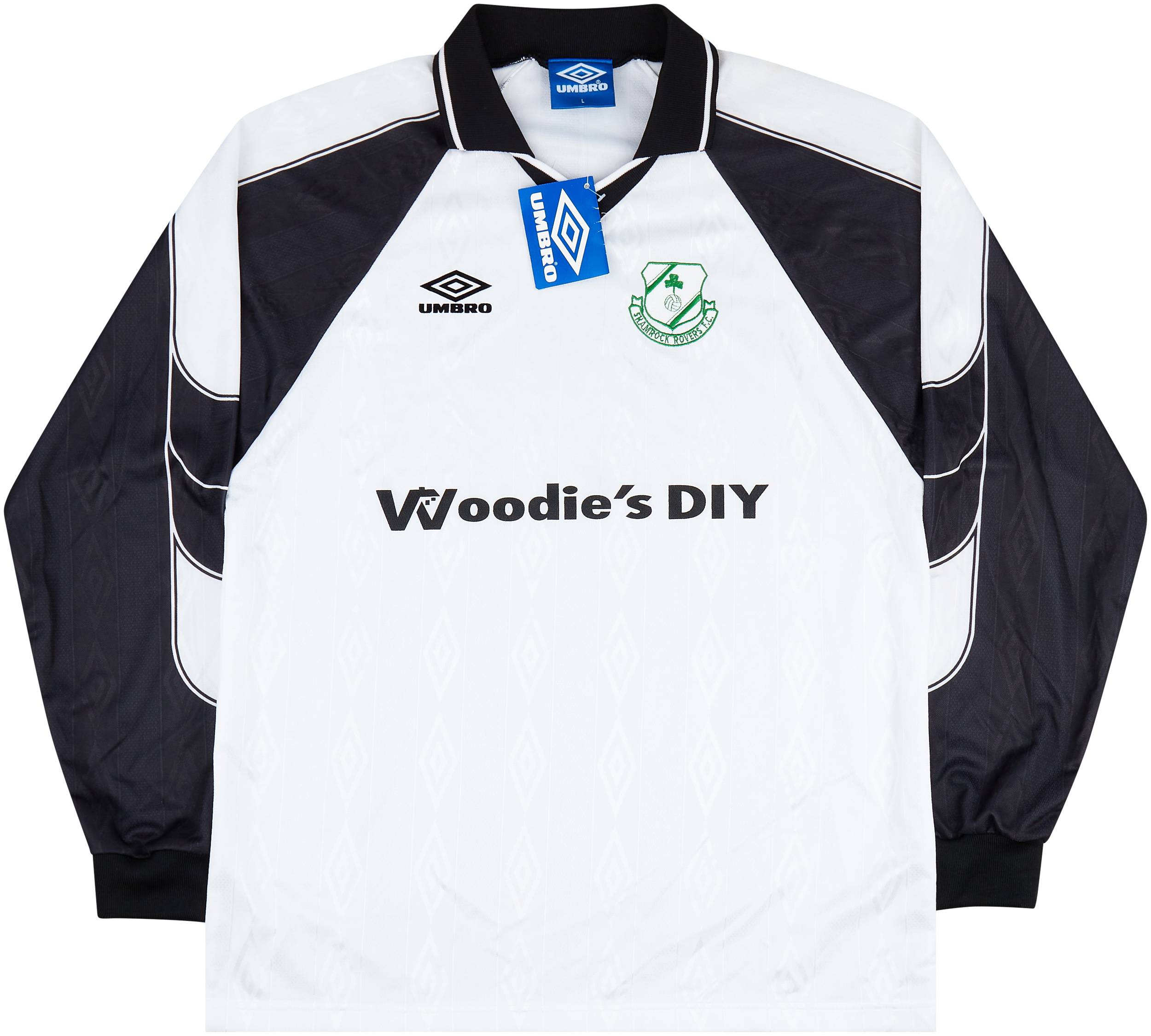 Umbro Shamrock Shamrock Rovers Away Jersey Football Shirts