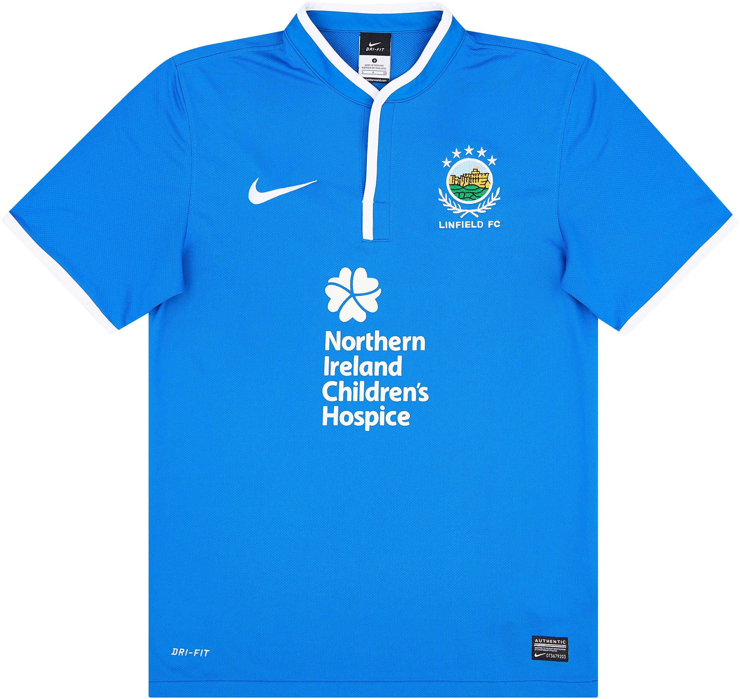 2013 14 Linfield Home Shirt 9 10 S