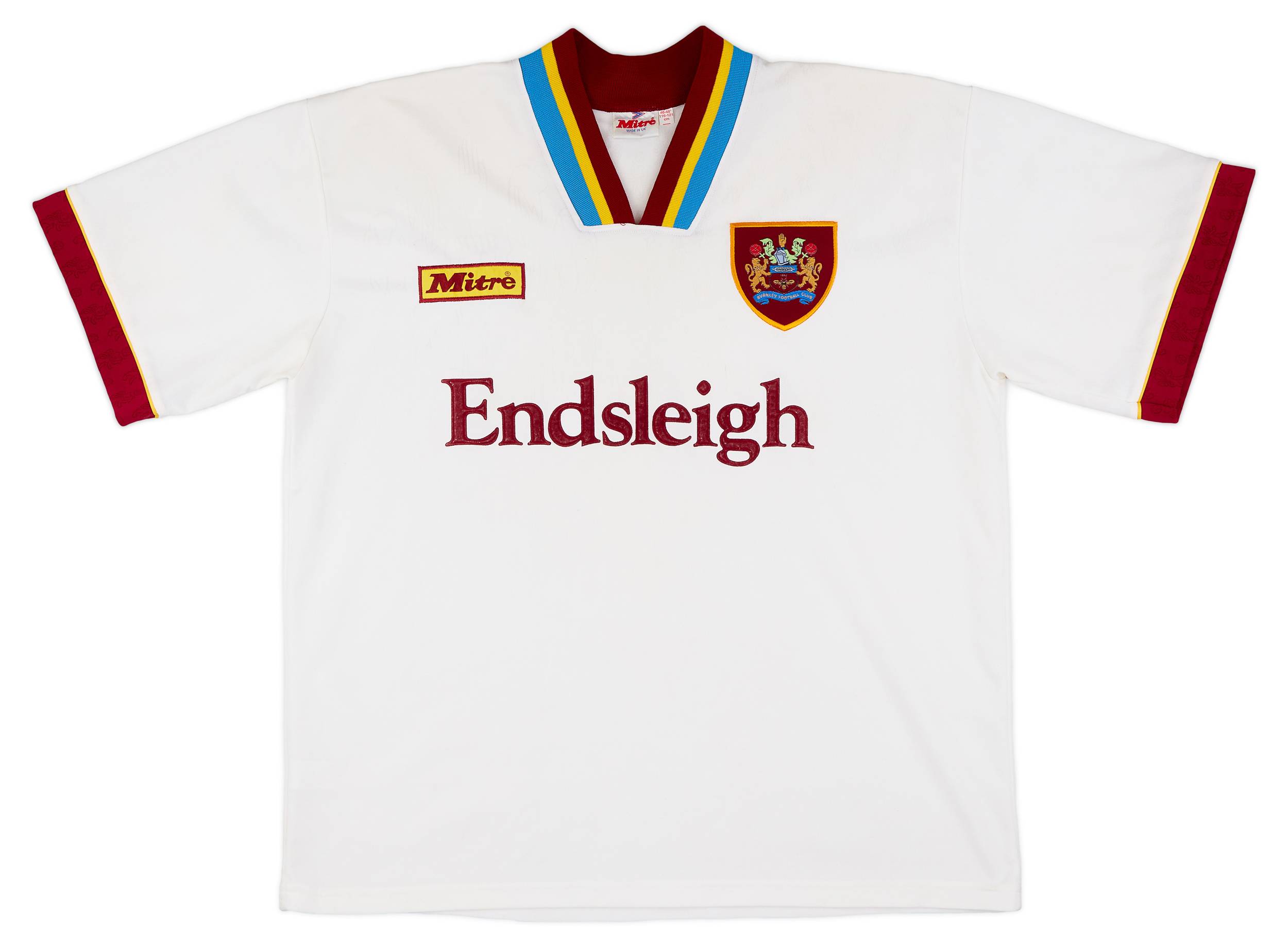 1995-96 Burnley Away Shirt - 8/10 - (XL)