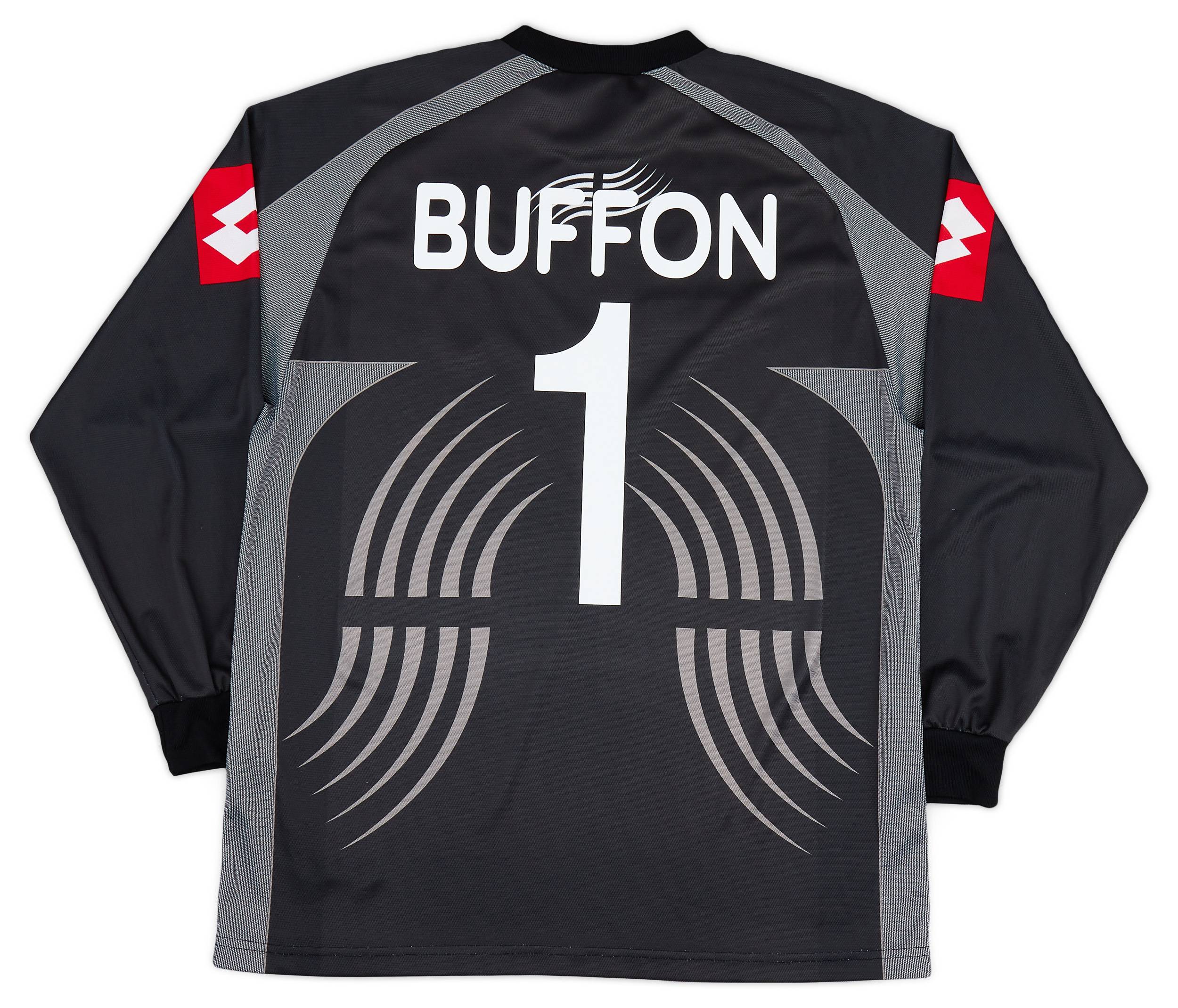 2001-02 Juventus GK Shirt Buffon #1 - Excellent 9/10 - (L)
