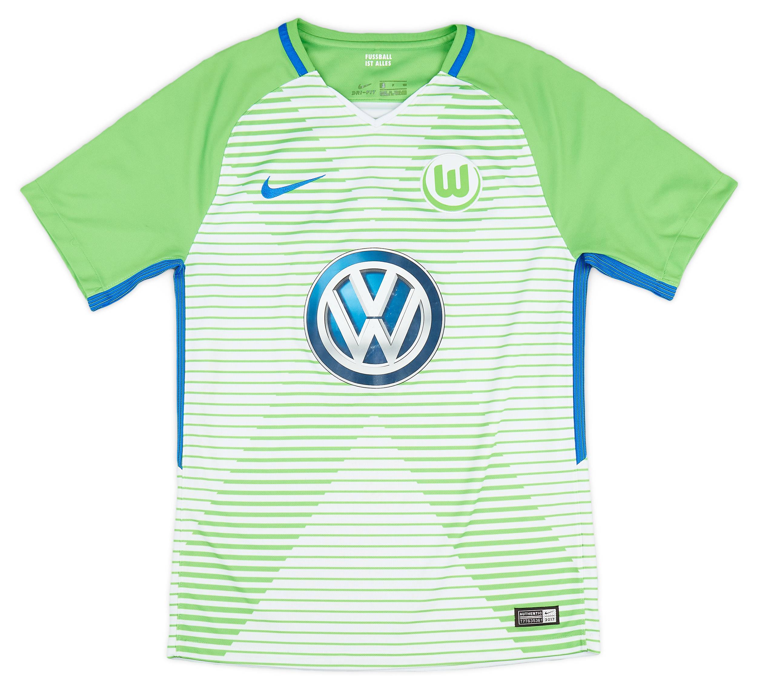 2017-18 Wolfsburg Home Shirt - 7/10 - (S)