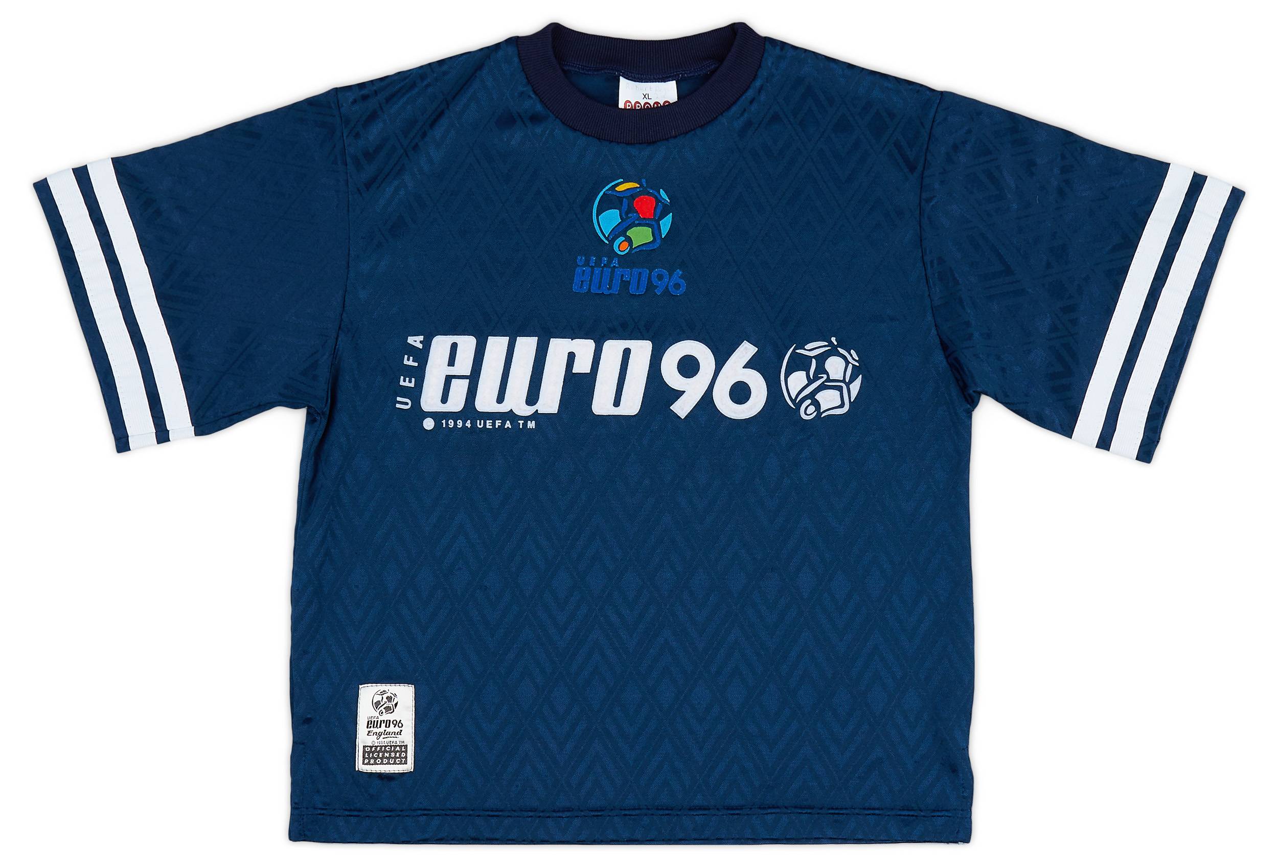 1996 England 'Euro 96' Training Shirt - 8/10 - XL.Boys