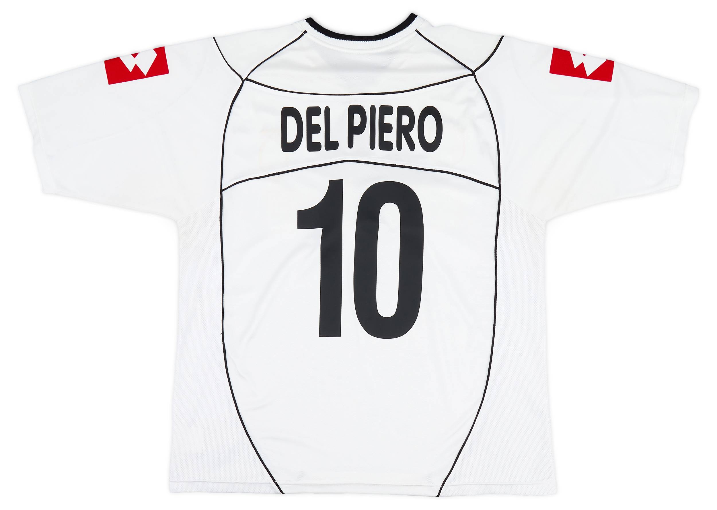 2002-03 Juventus Away Shirt Del Piero #10 - 8/10 - (XL)