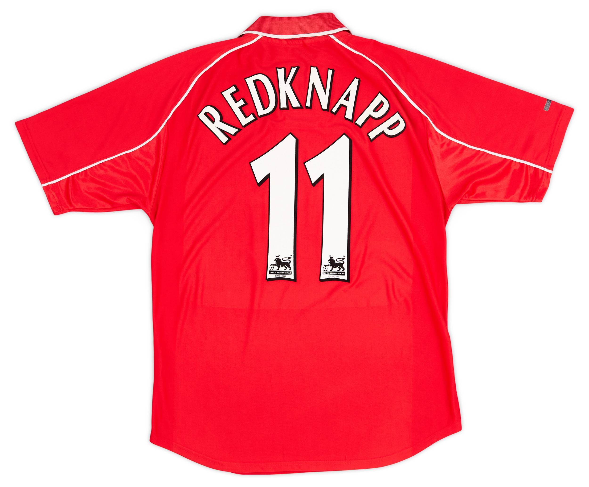 2000-02 Liverpool Home Shirt Redknapp #11 - Excellent 8/10 - (M)
