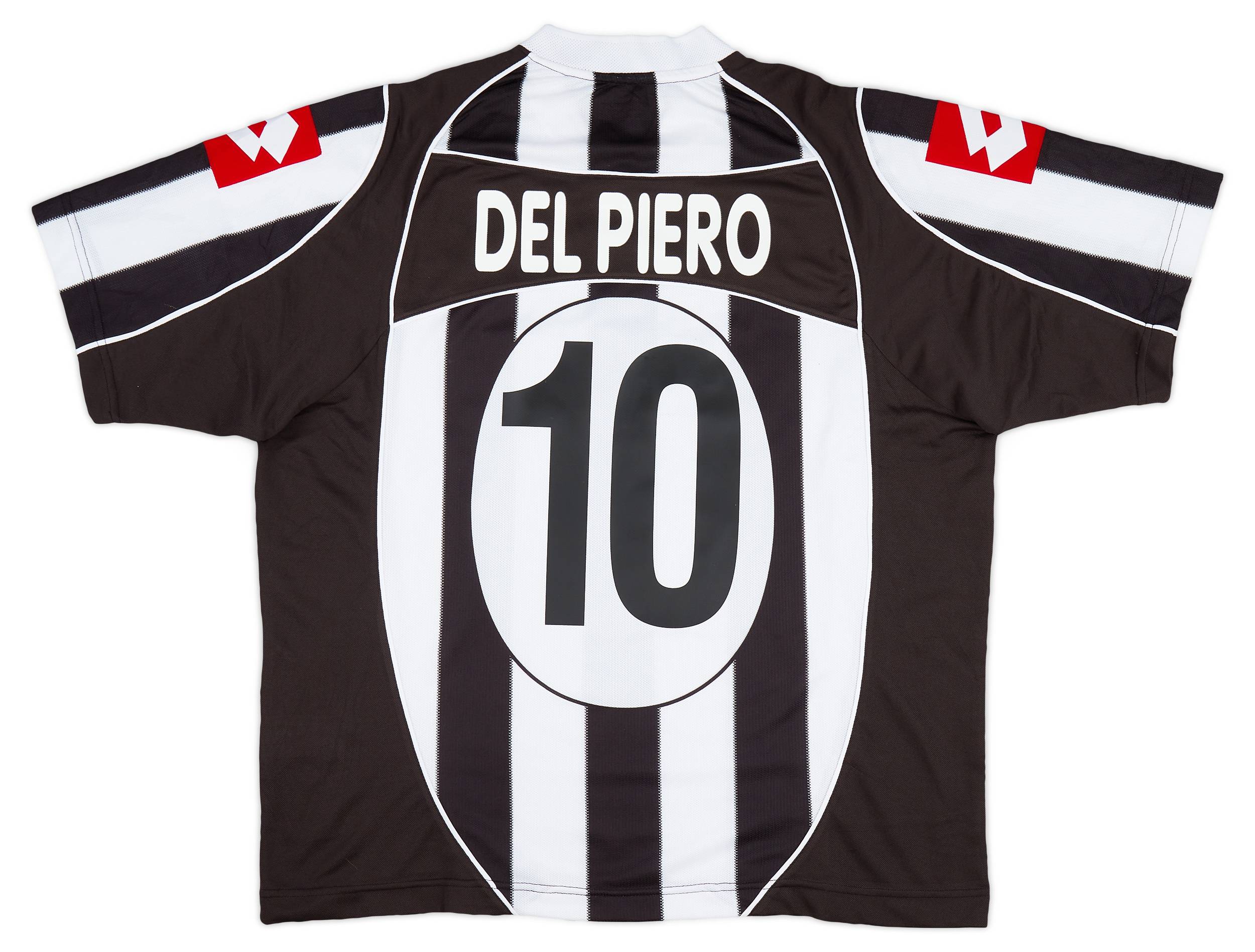 2002-03 Juventus Home Shirt Del Piero #10 - Very Good 7/10 - (XXL)